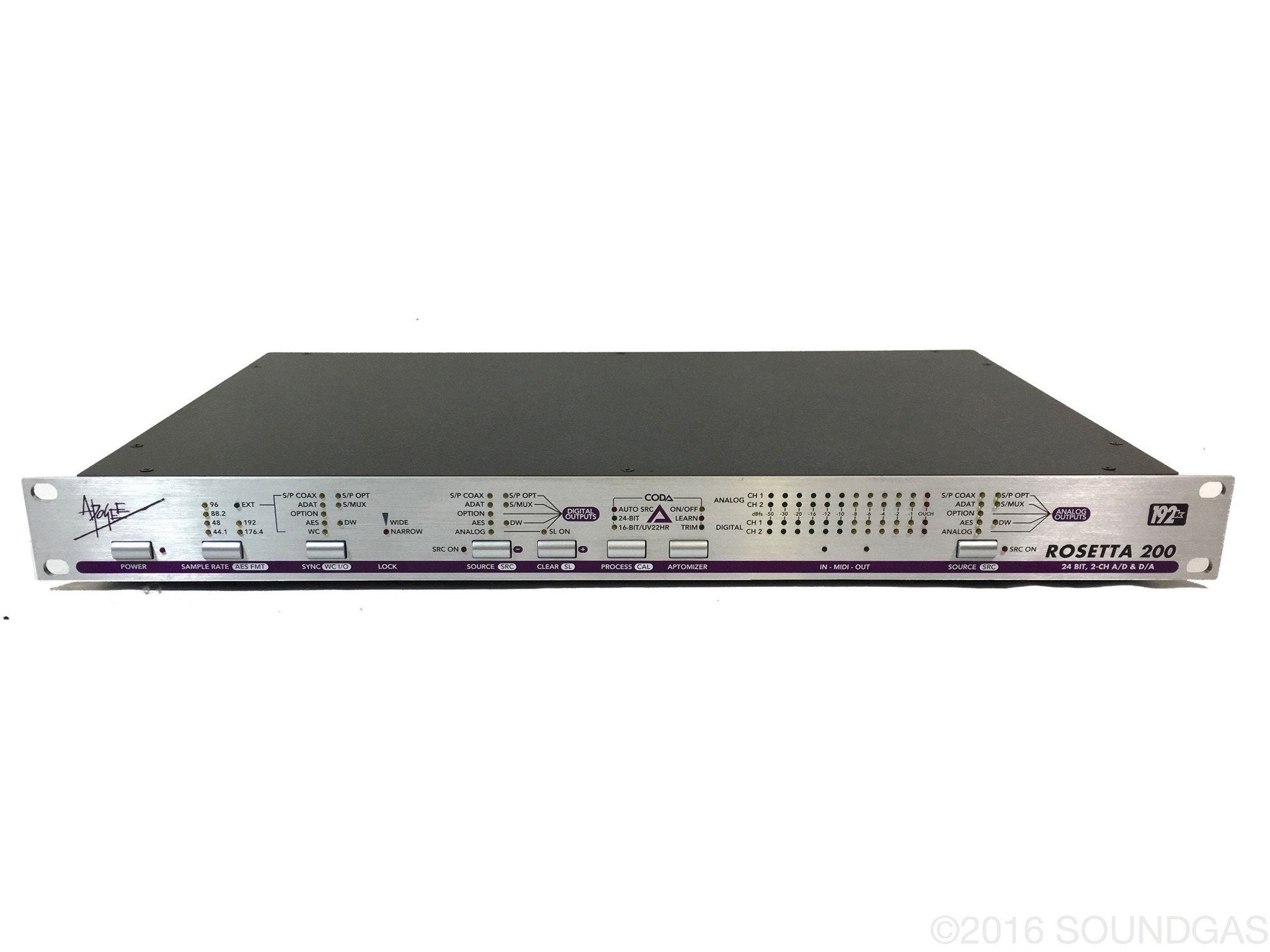 APOGEE ROSETTA 200 - A/D D/A Converter FOR SALE