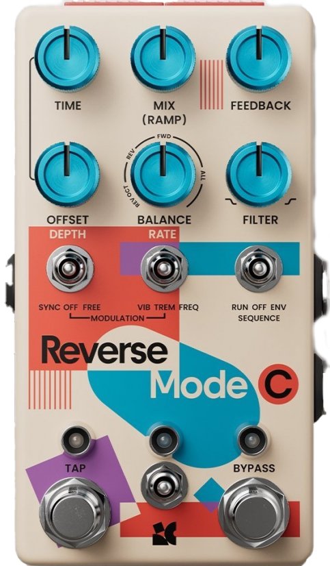 pedal reverse Chase Bliss Audio Reverse Mode C Brand New in Box FOR SALE – Soundgas