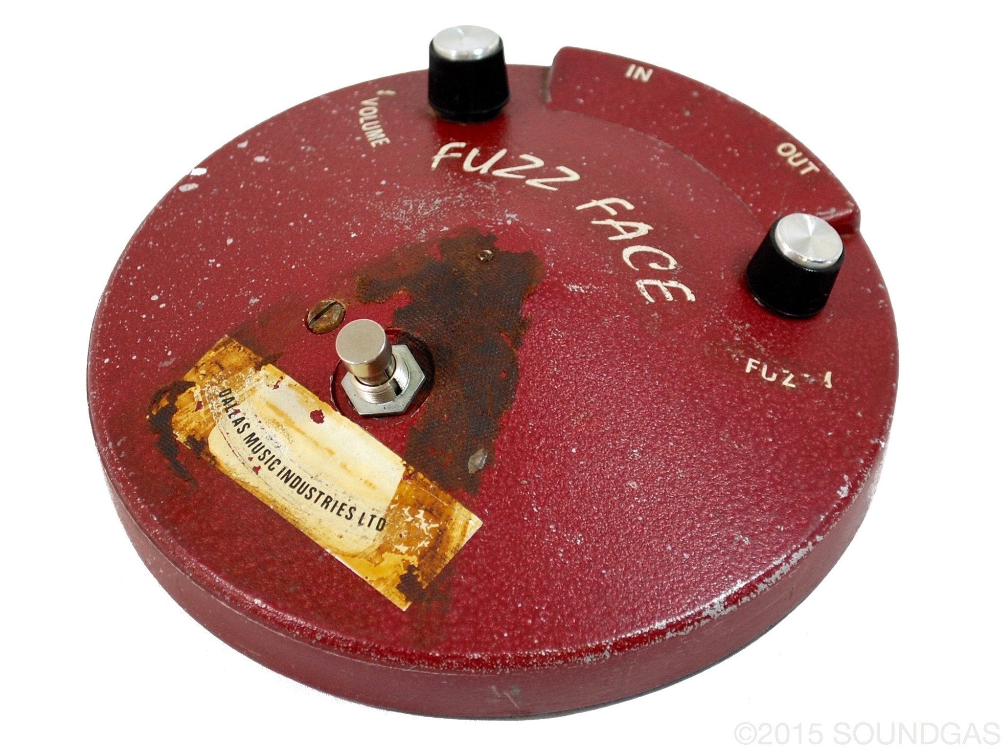 dallas-arbiter fuzz face pedal DALLAS ARBITER FUZZ FACE - BC209C