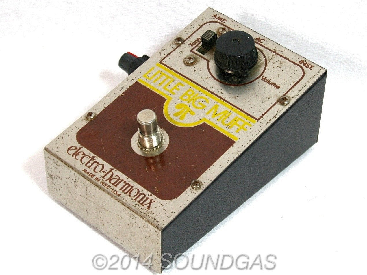little big muff pedal 1979 ELECTRO HARMONIX LITTLE BIG MUFF PI