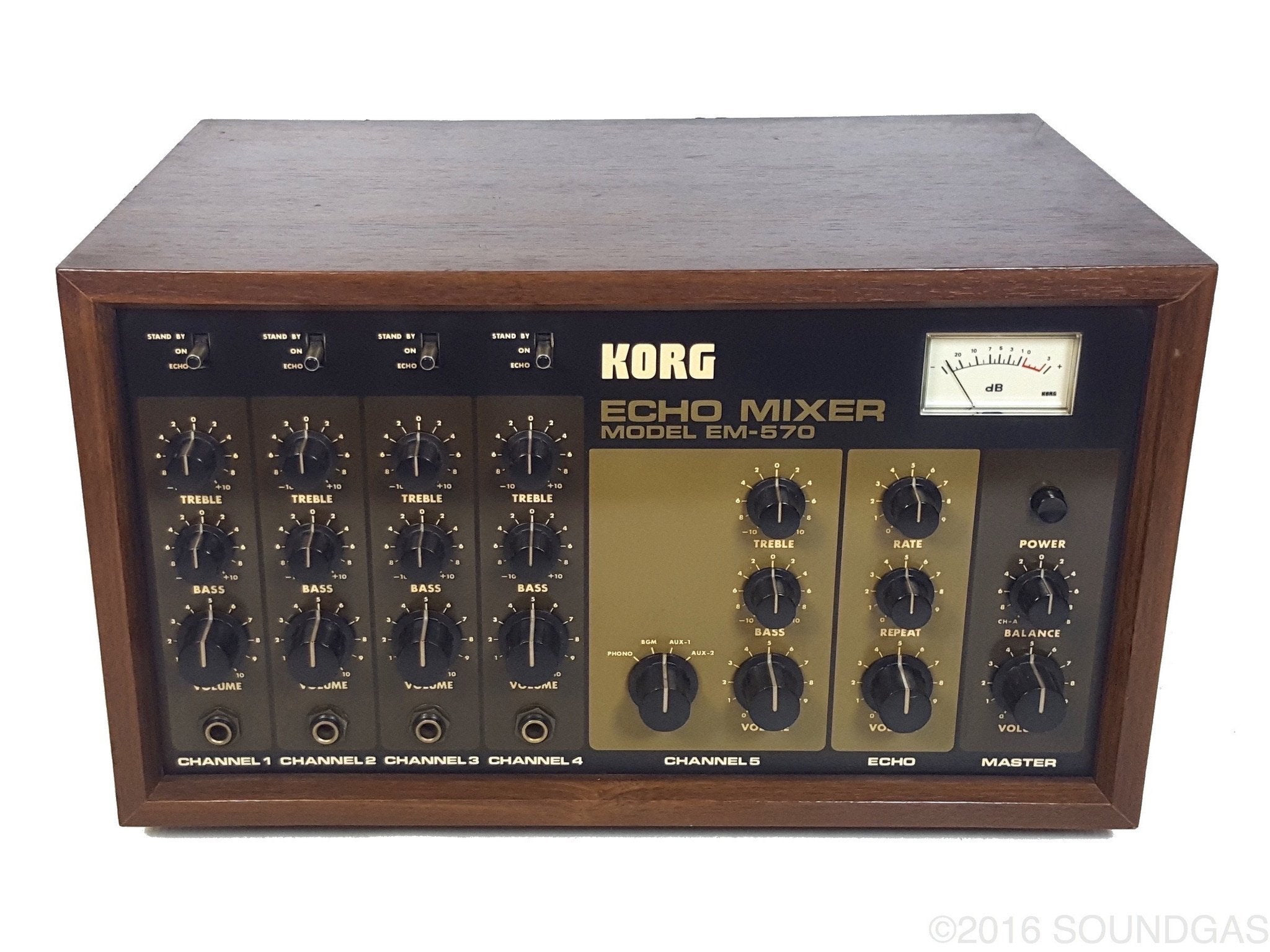 Korg EM-570 Echo Mixer (MN3005 Delay) FOR SALE – Soundgas