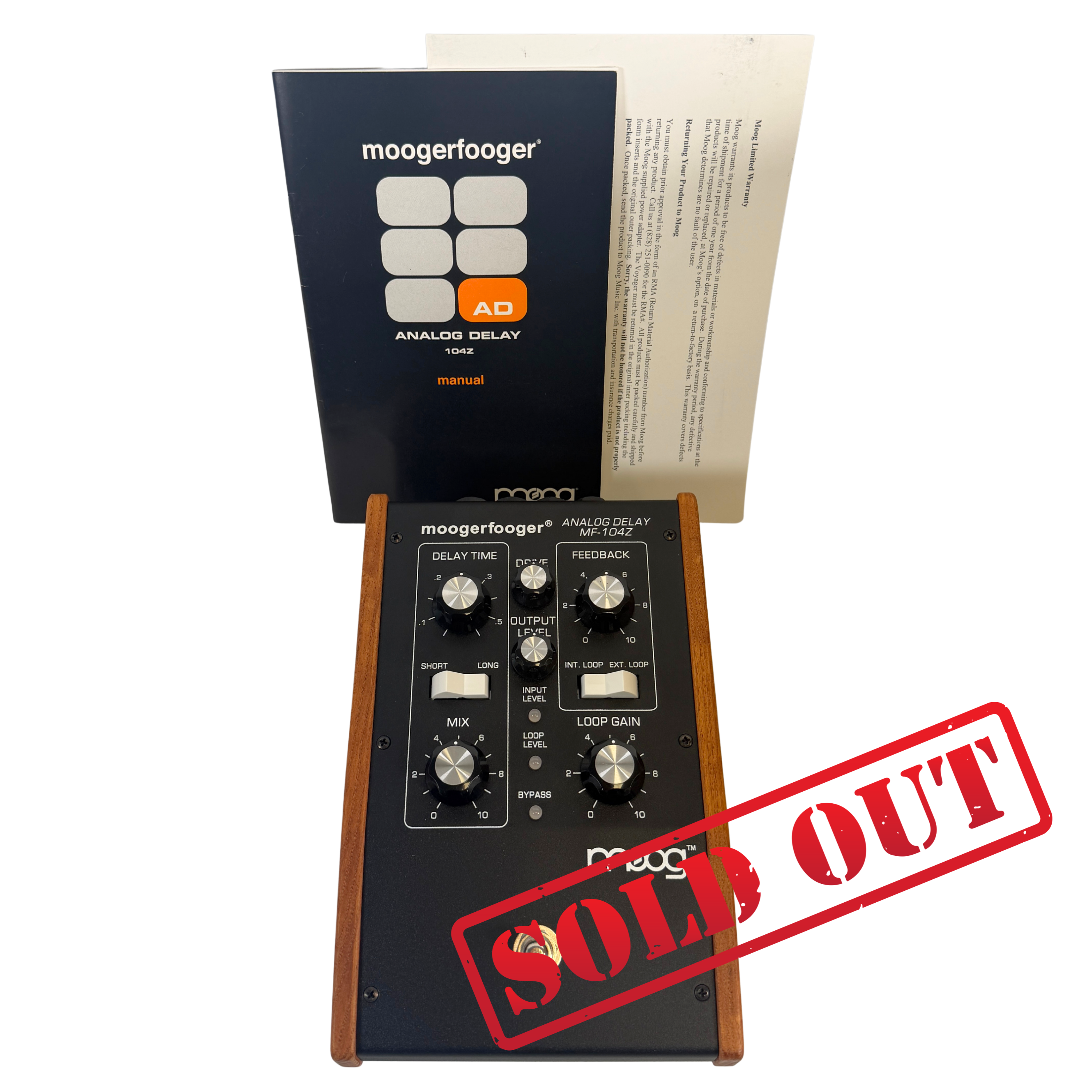 Moog 'Moogerfooger' MF-104Z Analog Delay Pedal (SN 2308) FOR SALE