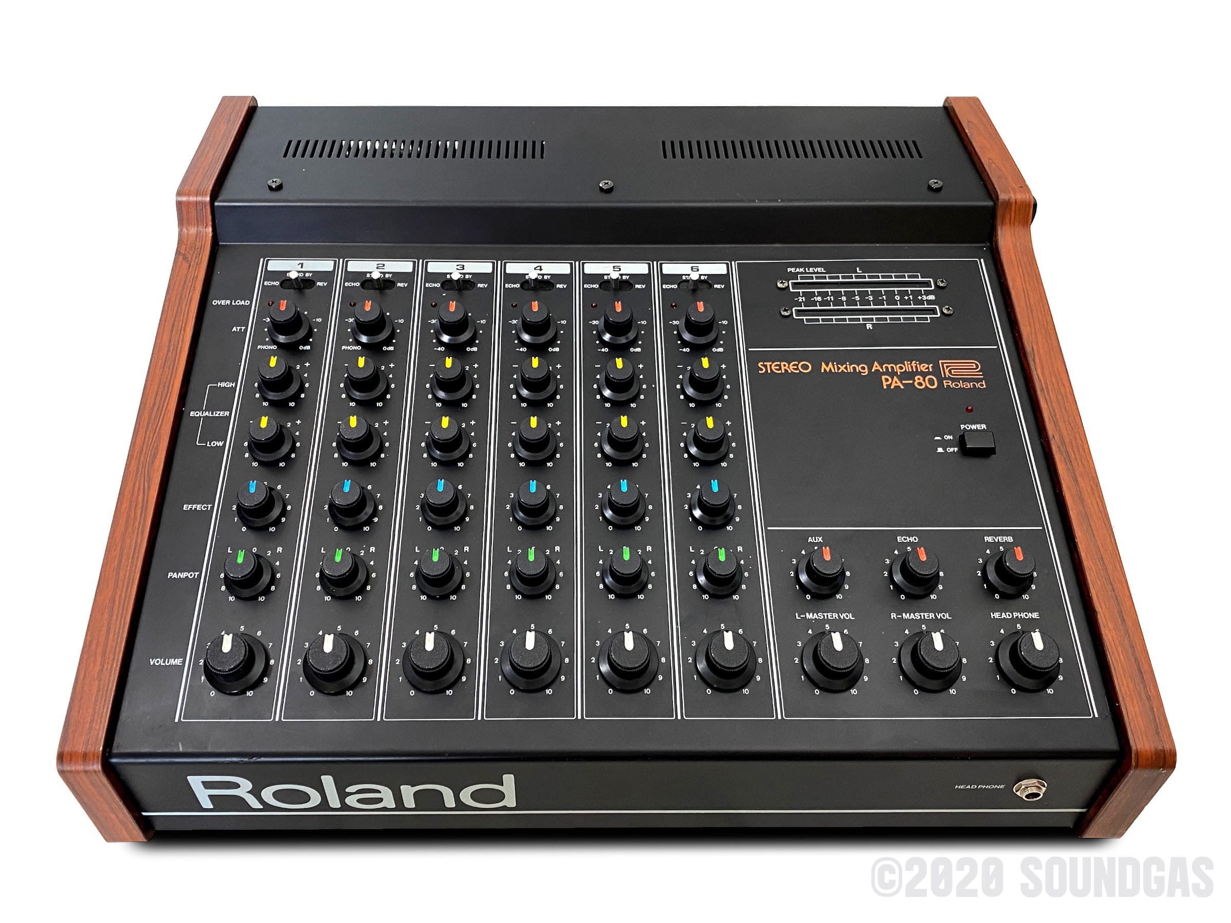 Roland PA-80 Mixer w/ Spring Reverb FOR SALE