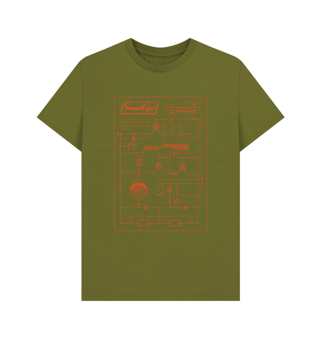 Moss Green Soundgas Type 636 Circuit Transparent