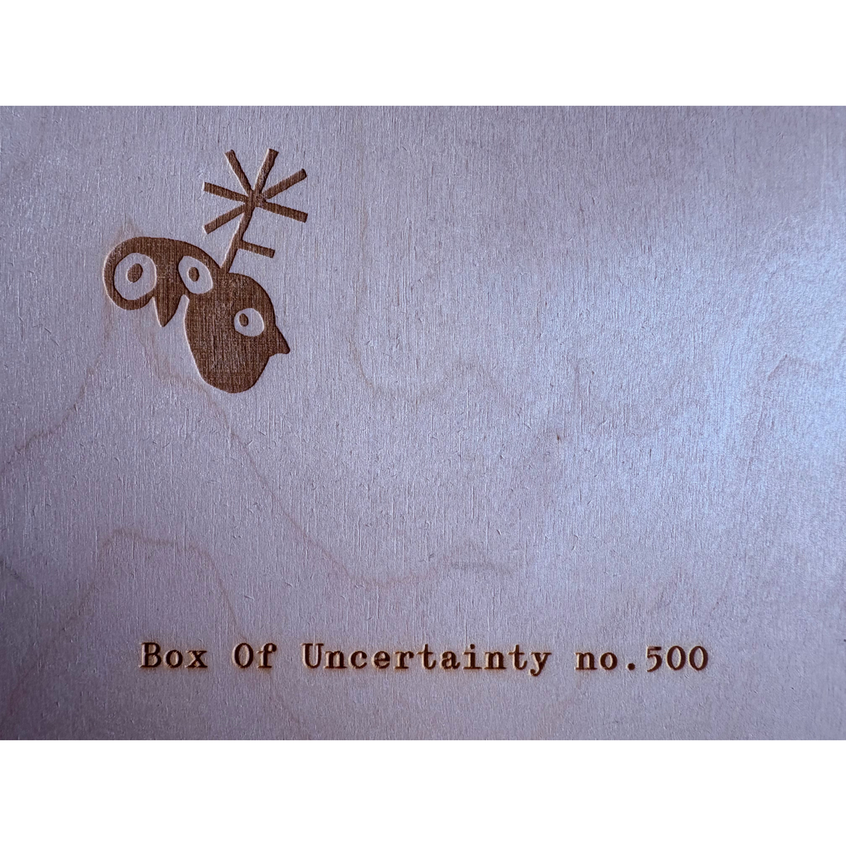 Fieldtone Box Of Uncertainty #500 Charity Auction