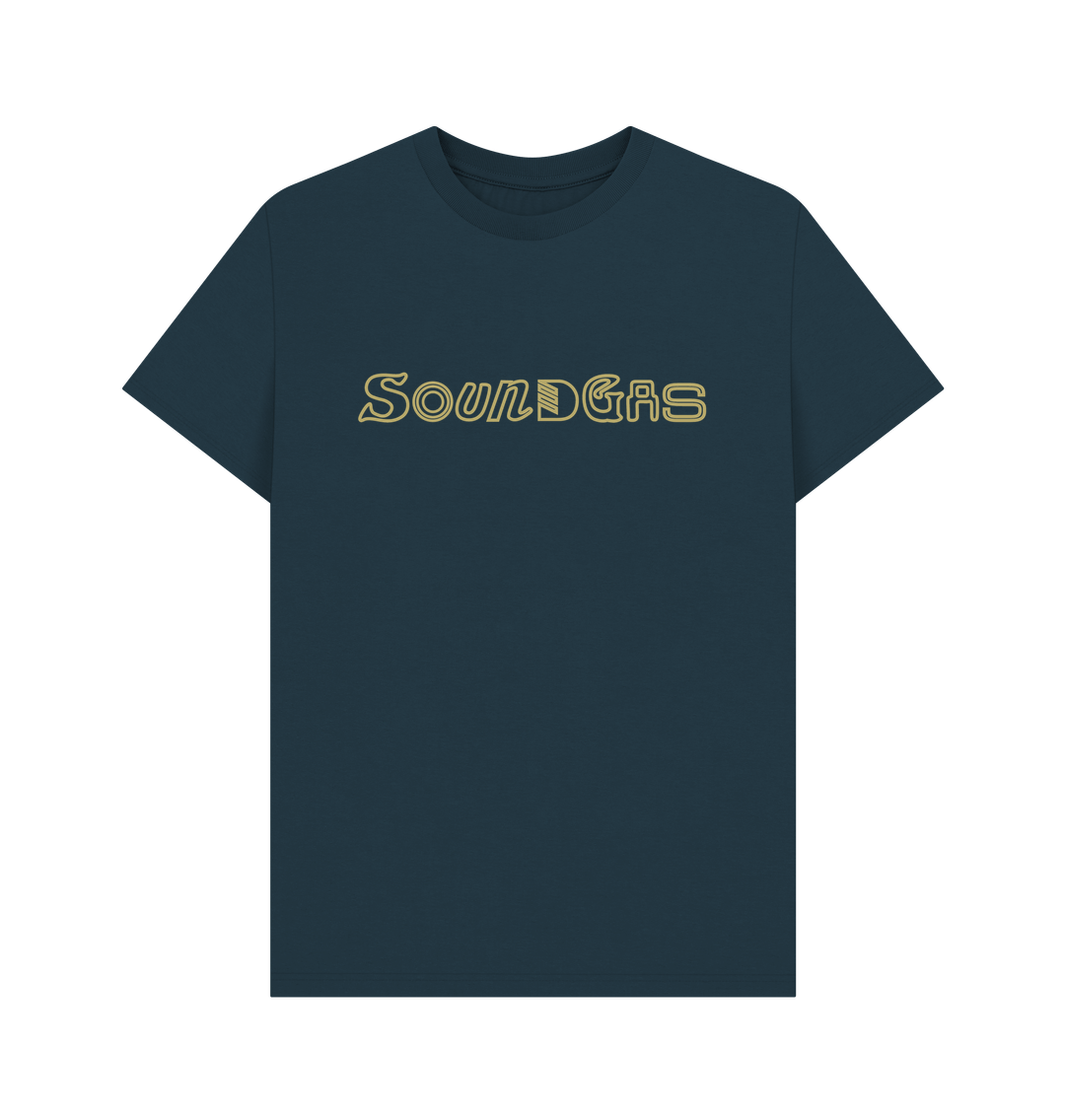 Denim Blue Soundgas Gold Logo