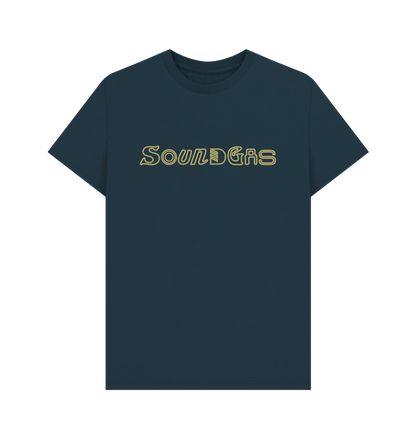 Denim Blue Soundgas Gold Logo