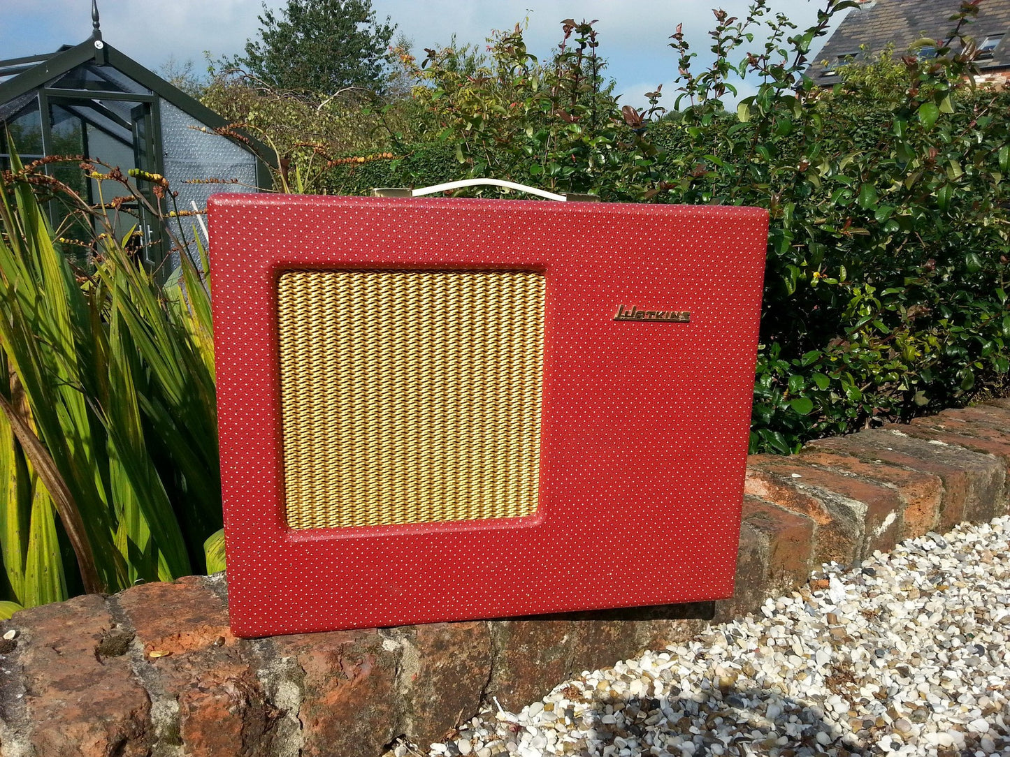 vintage guitar amplifier (Top Front 2)