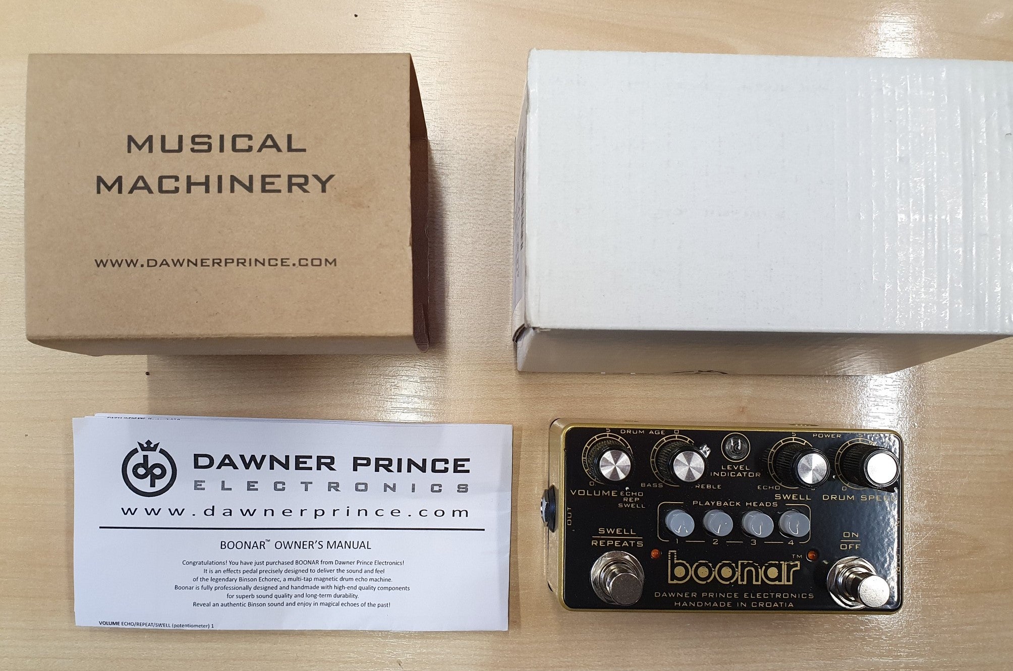 boonar pedal Dawner Prince Boonar