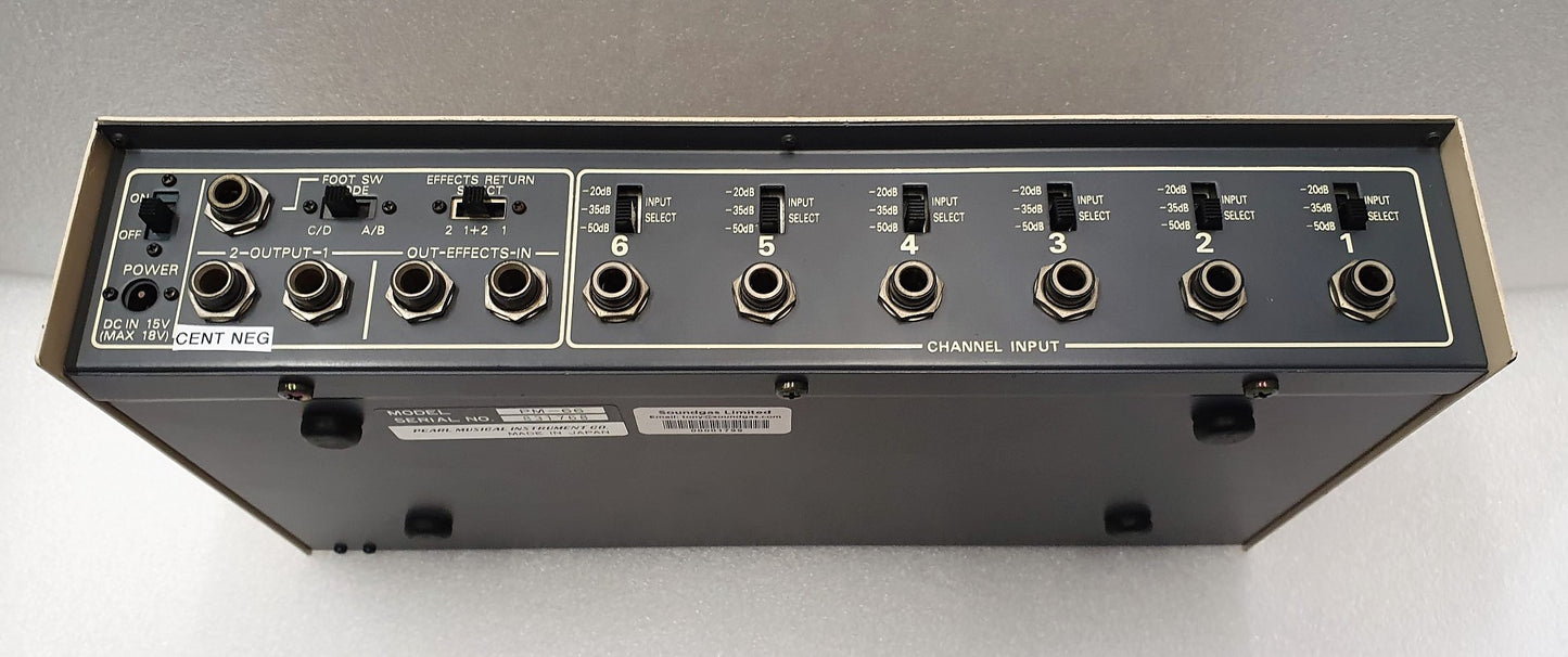 Pearl PM-66 6-Channel Programmable Mixer