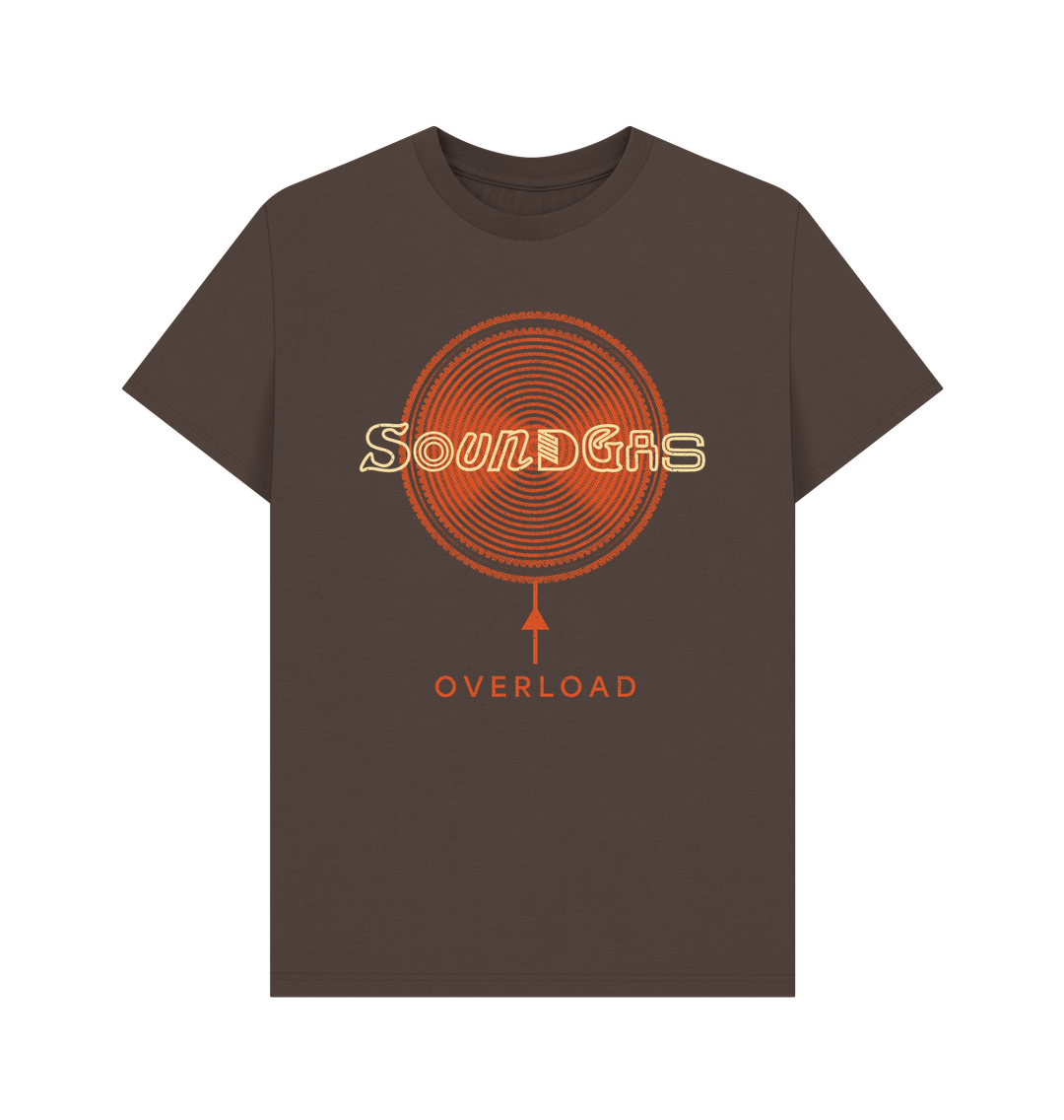 Chocolate Printed T-shirt Front