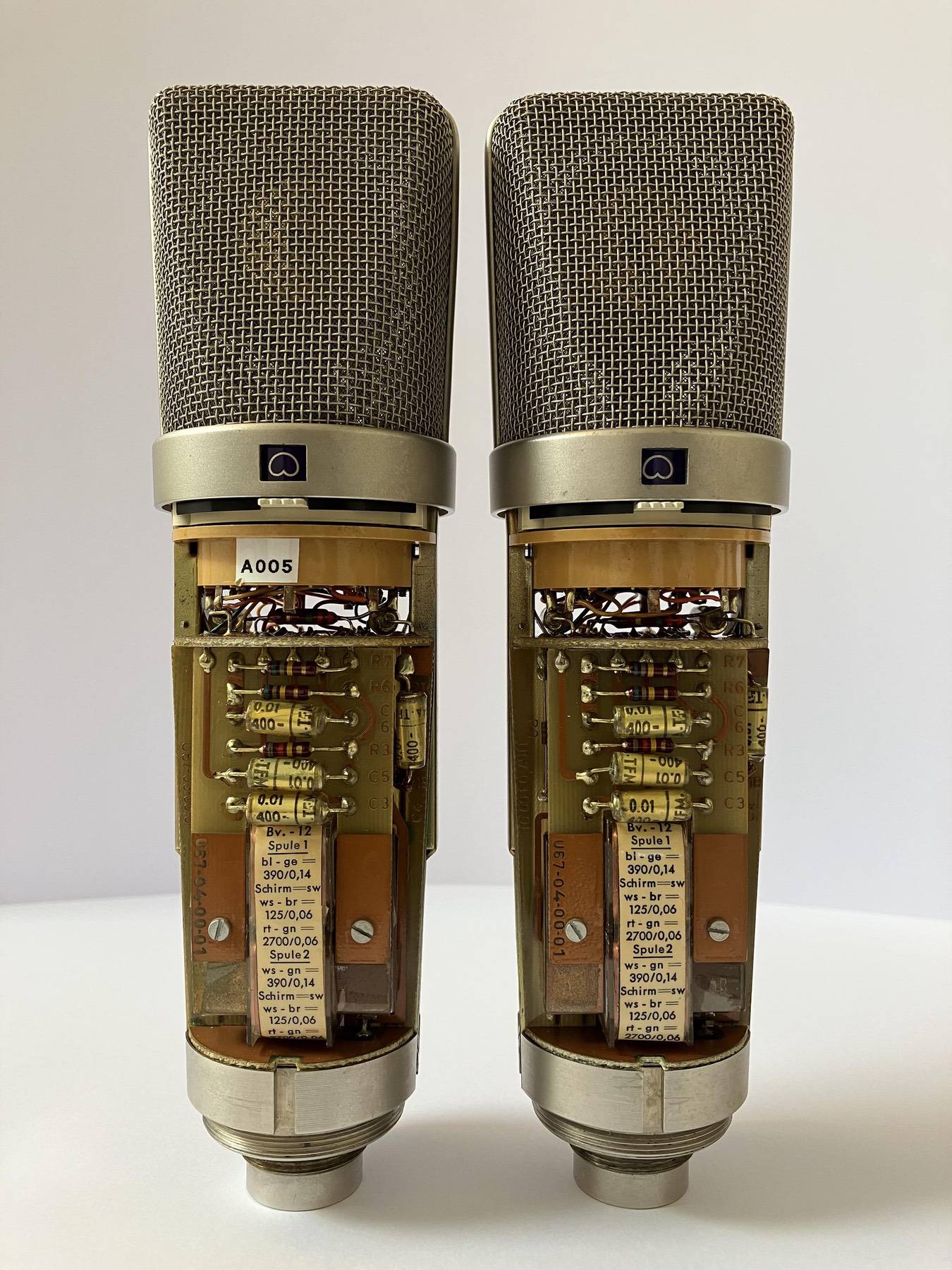 Neumann U67 Matched Pair (Vintage)