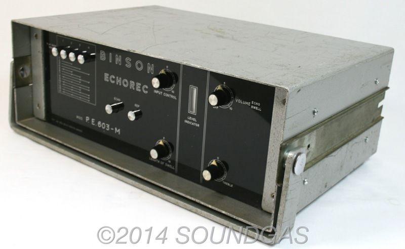 Binson Echorec 603-M disc echo side