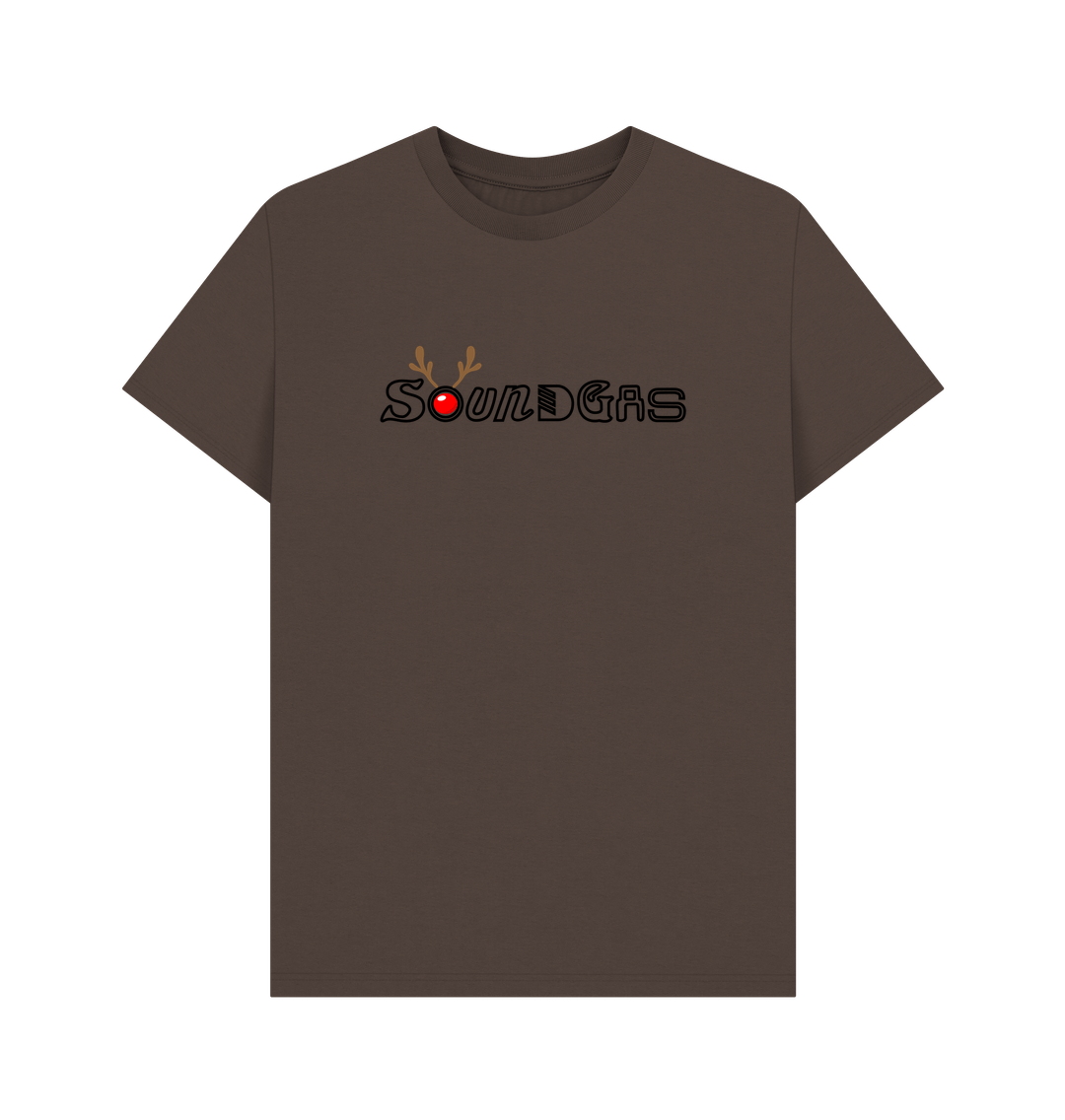 Chocolate Soundgas Christmas Logo T Shirt