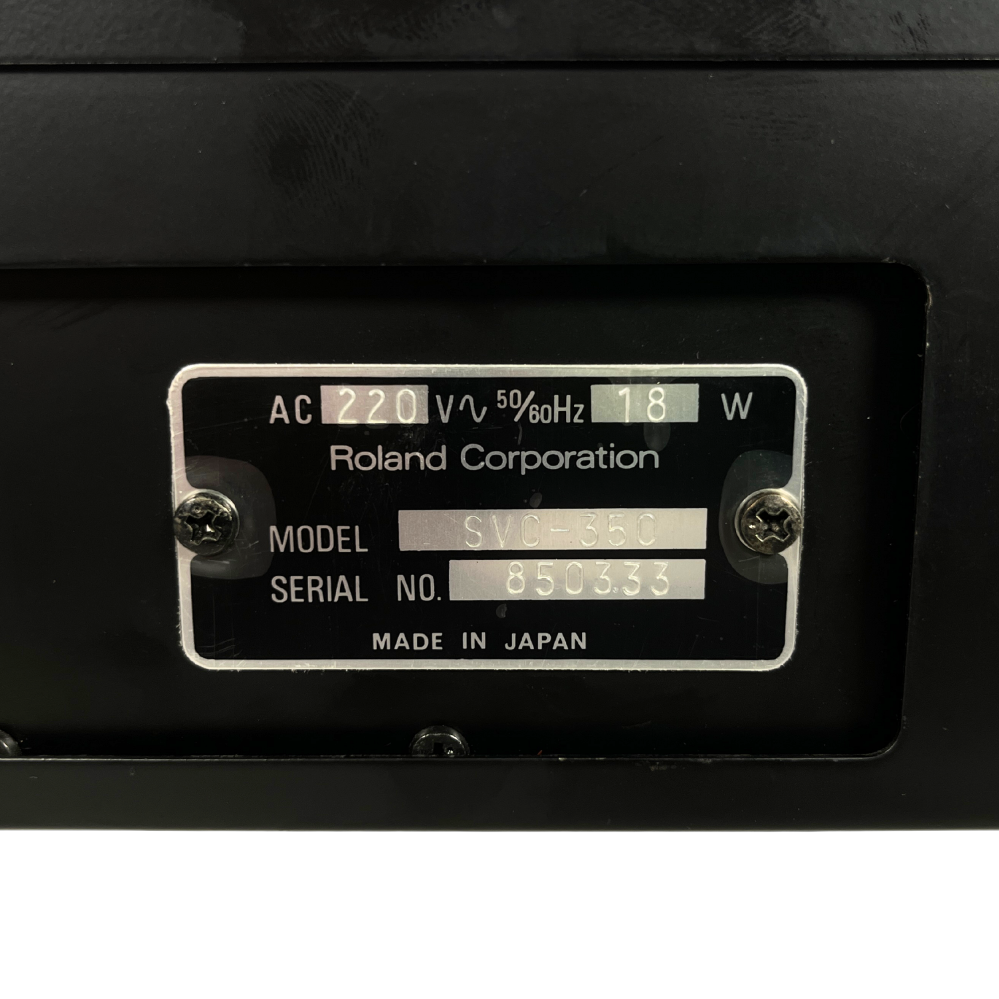 Roland SVC-350 Serial (850333)