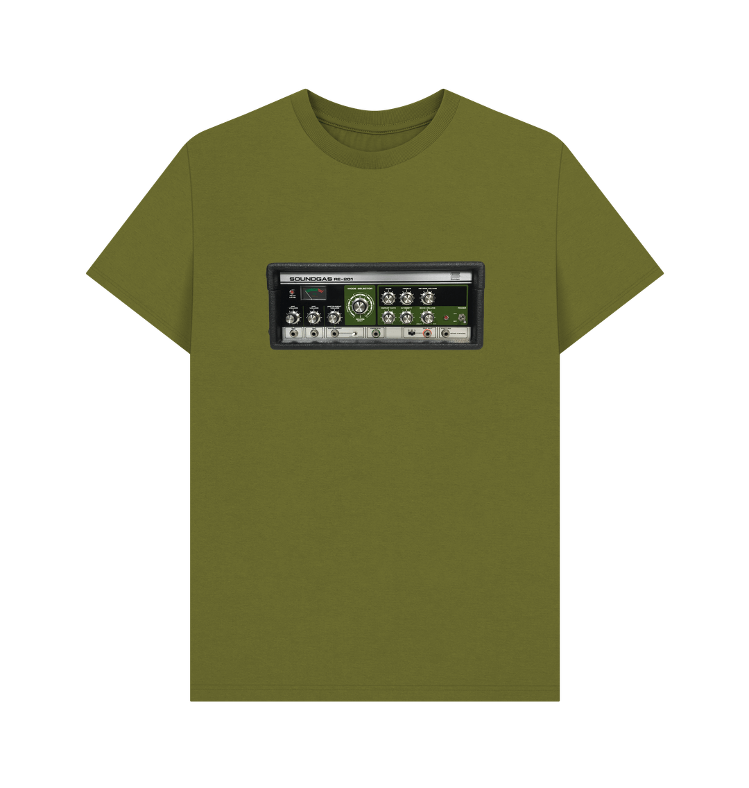 Moss Green Soundgas RE-201 Space Echo Photo Shirt