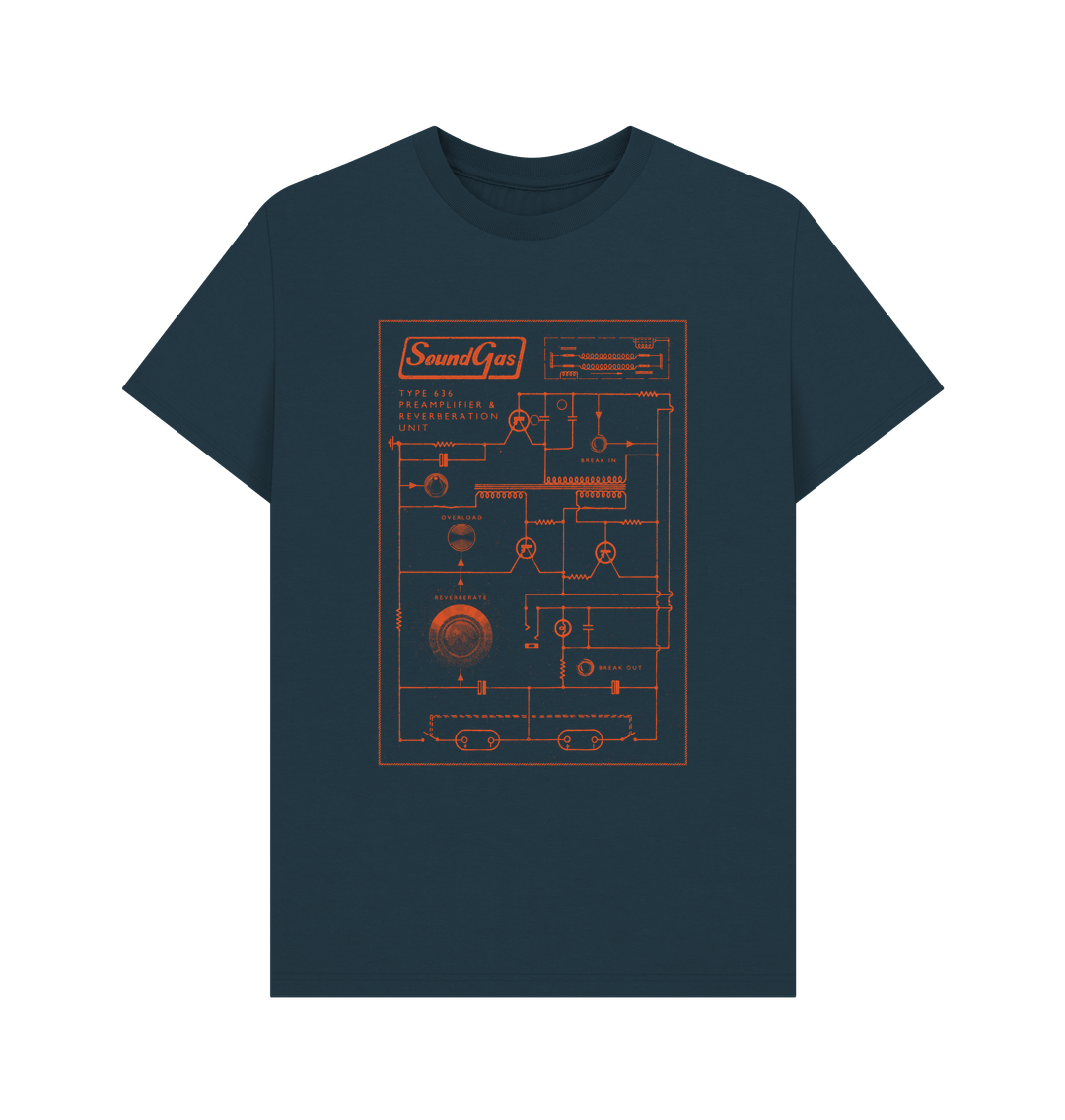 Denim Blue Soundgas Type 636 Circuit Transparent