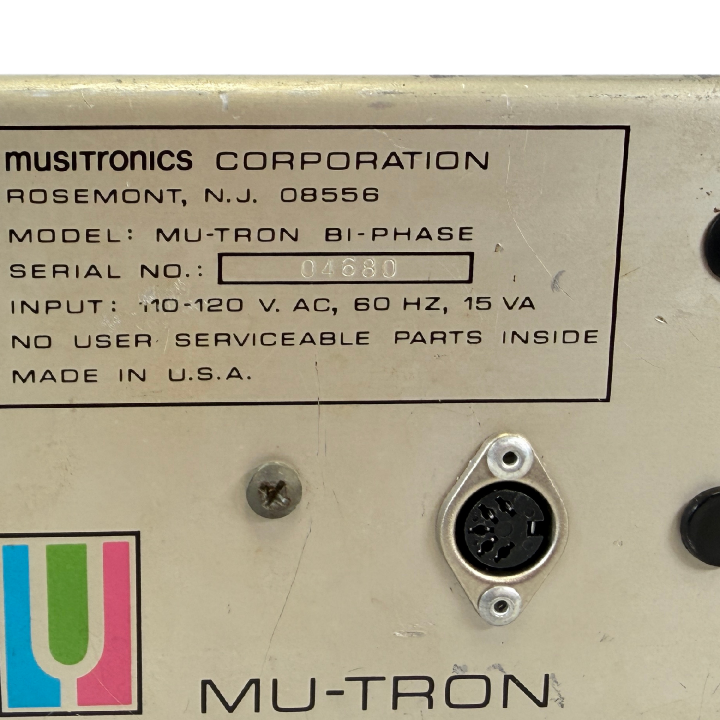 Musitronics Mu-Tron Bi Phase 04680 5