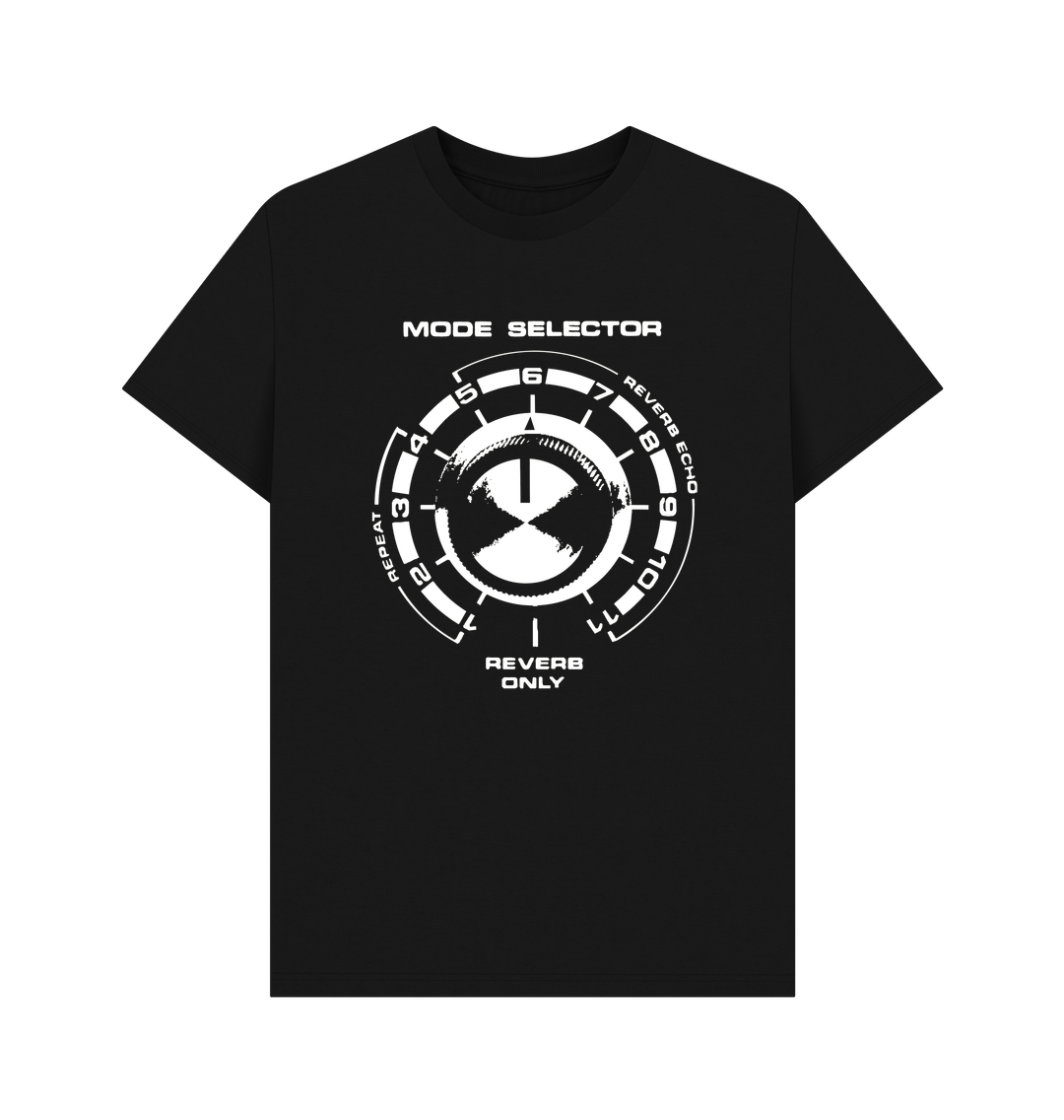 Black Soundgas Mode Selector Space Echo T Shirt