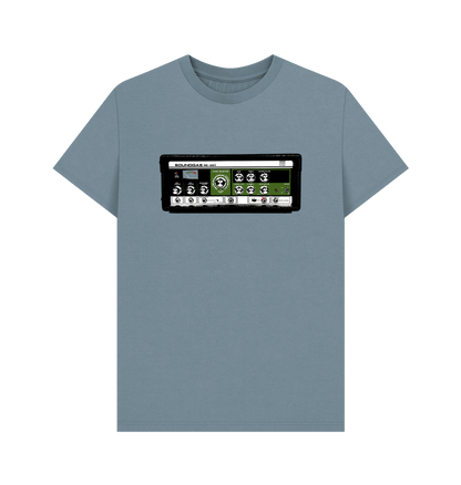 Stone Blue Soundgas RE-201 Space Echo Screen T Shirt