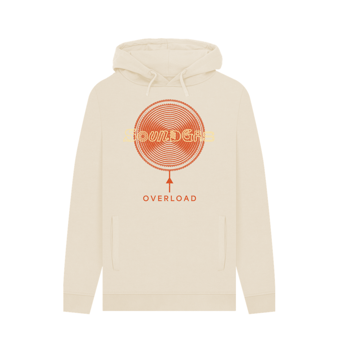 Oat Printed Hoody Front