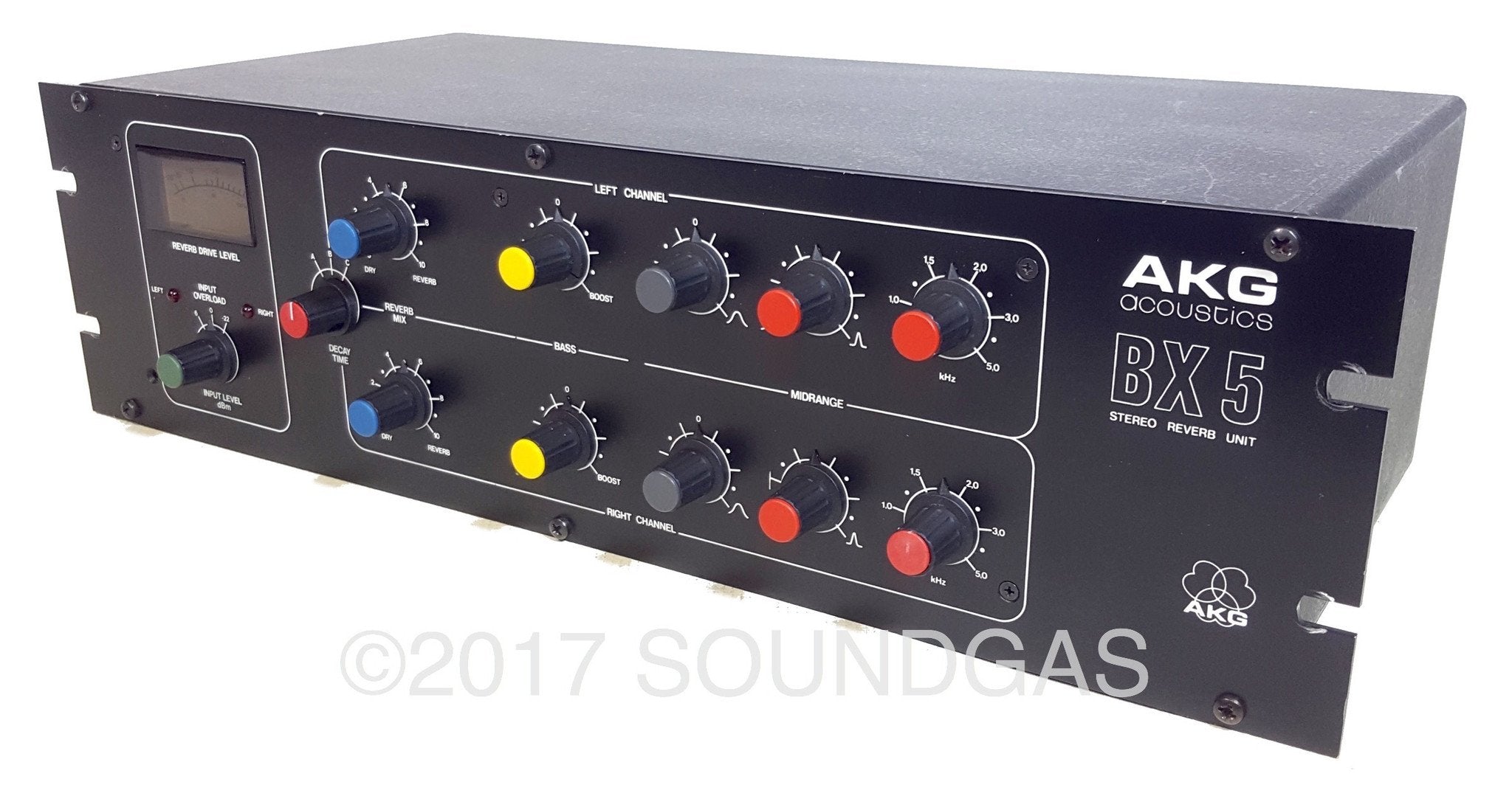 Akg Bx Rack Spring Reverb AKG Acoustics BX 5 Stereo Reverb Unit FOR SALE – Soundgas