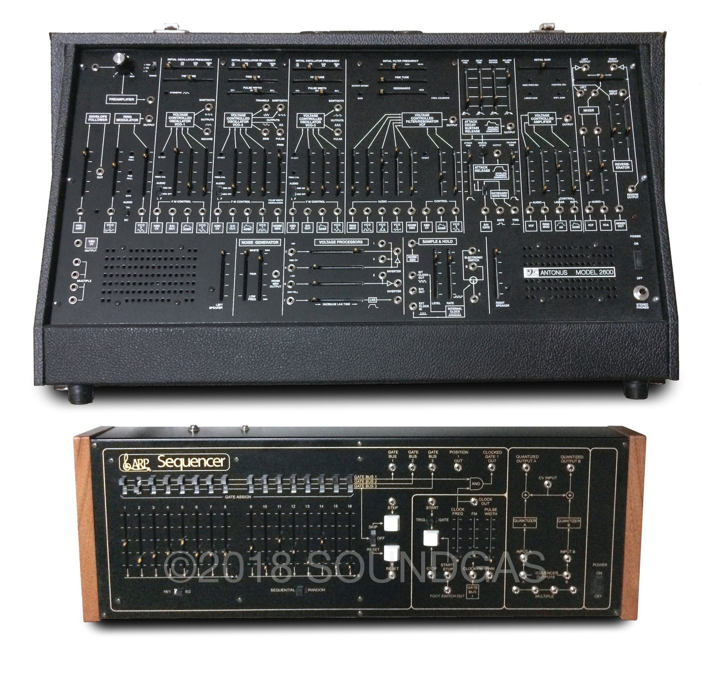 Antonus Model 2600 (ARP 2600) and ARP Sequencer