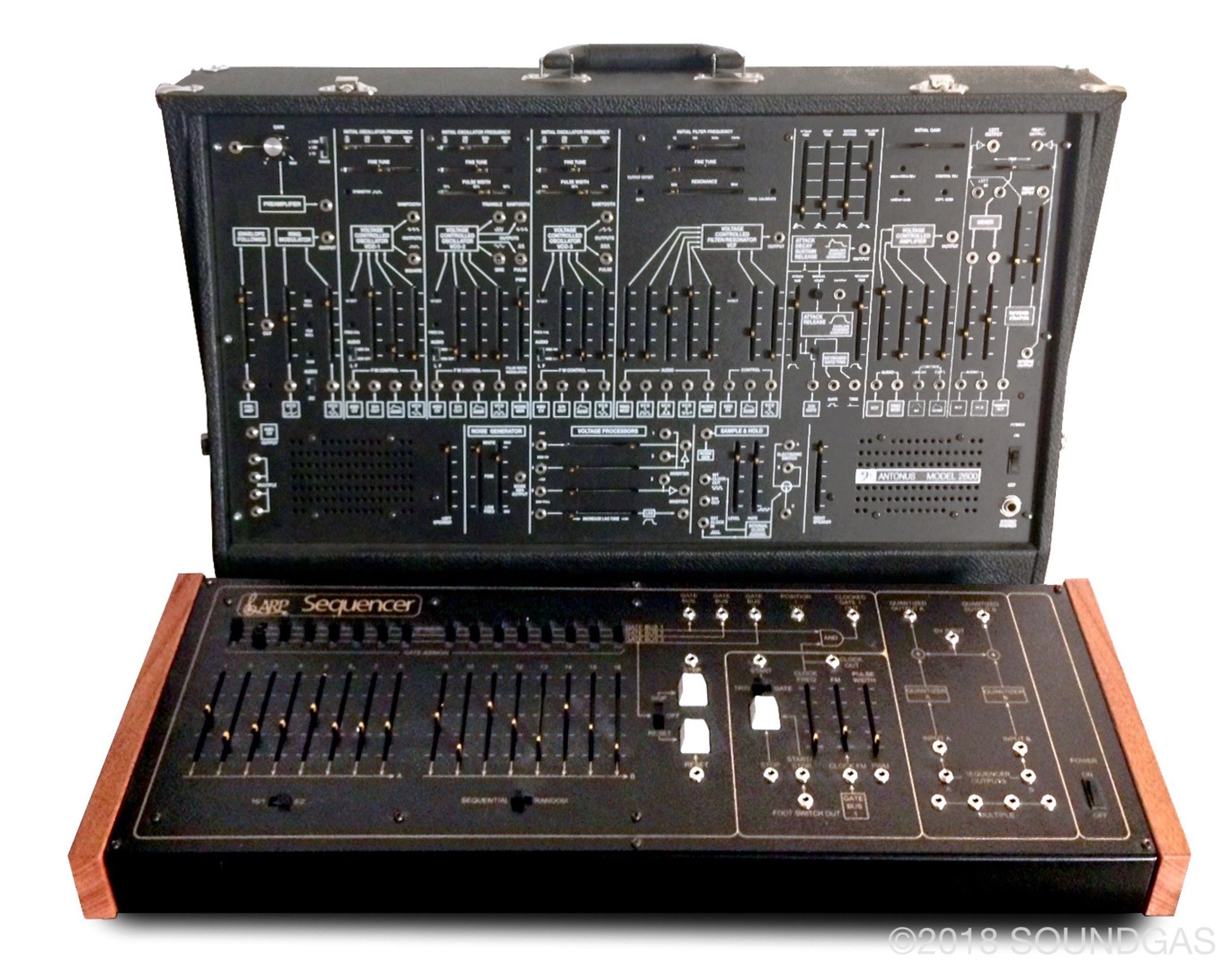 Antonus Model 2600 (ARP 2600) and ARP Sequencer