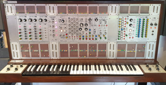 ARP 2500 (Model 2002) and Keyboard (Model 3222)