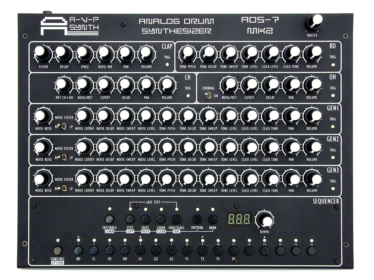 AVP Synth ADS-7 Mk2 Drum Machine