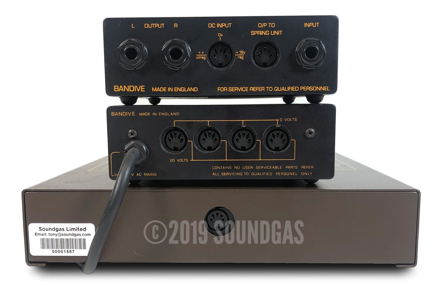 Bandive Accessit Stereo Spring Reverb