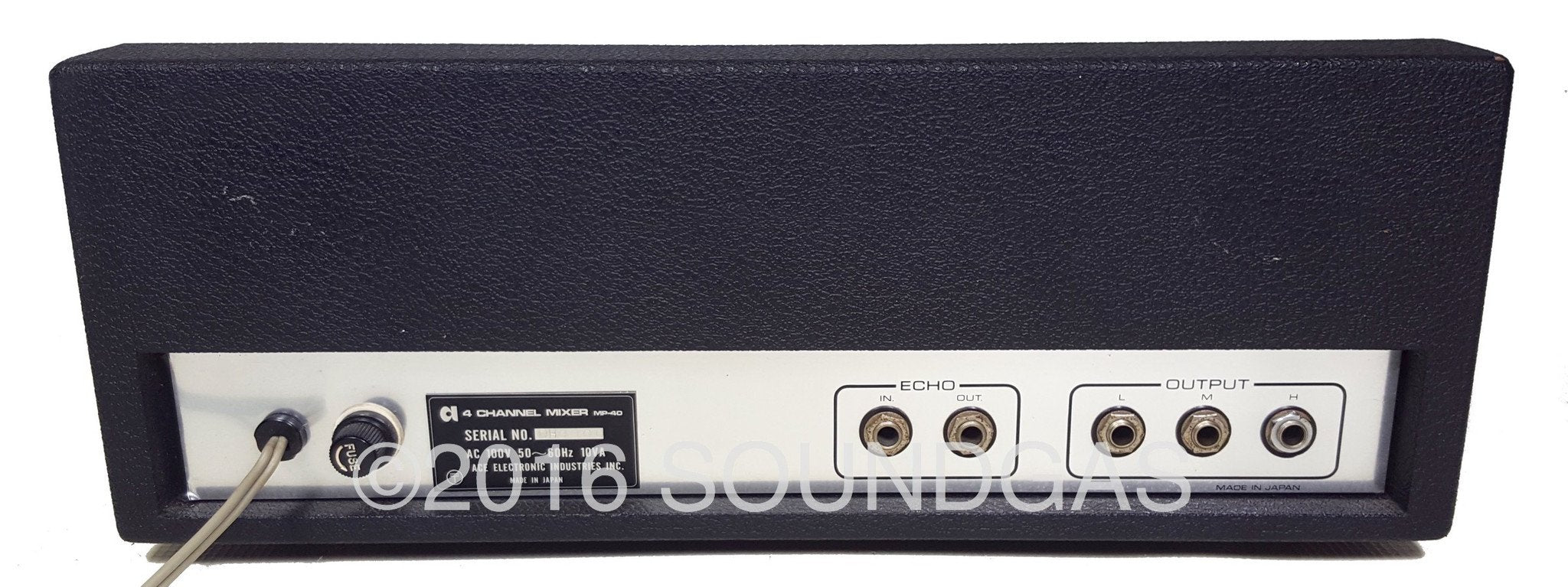 Sound Gas Spring Reverb Hard Ace Tone MP-40 Spring Reverb Mixer FOR SALE – Soundgas