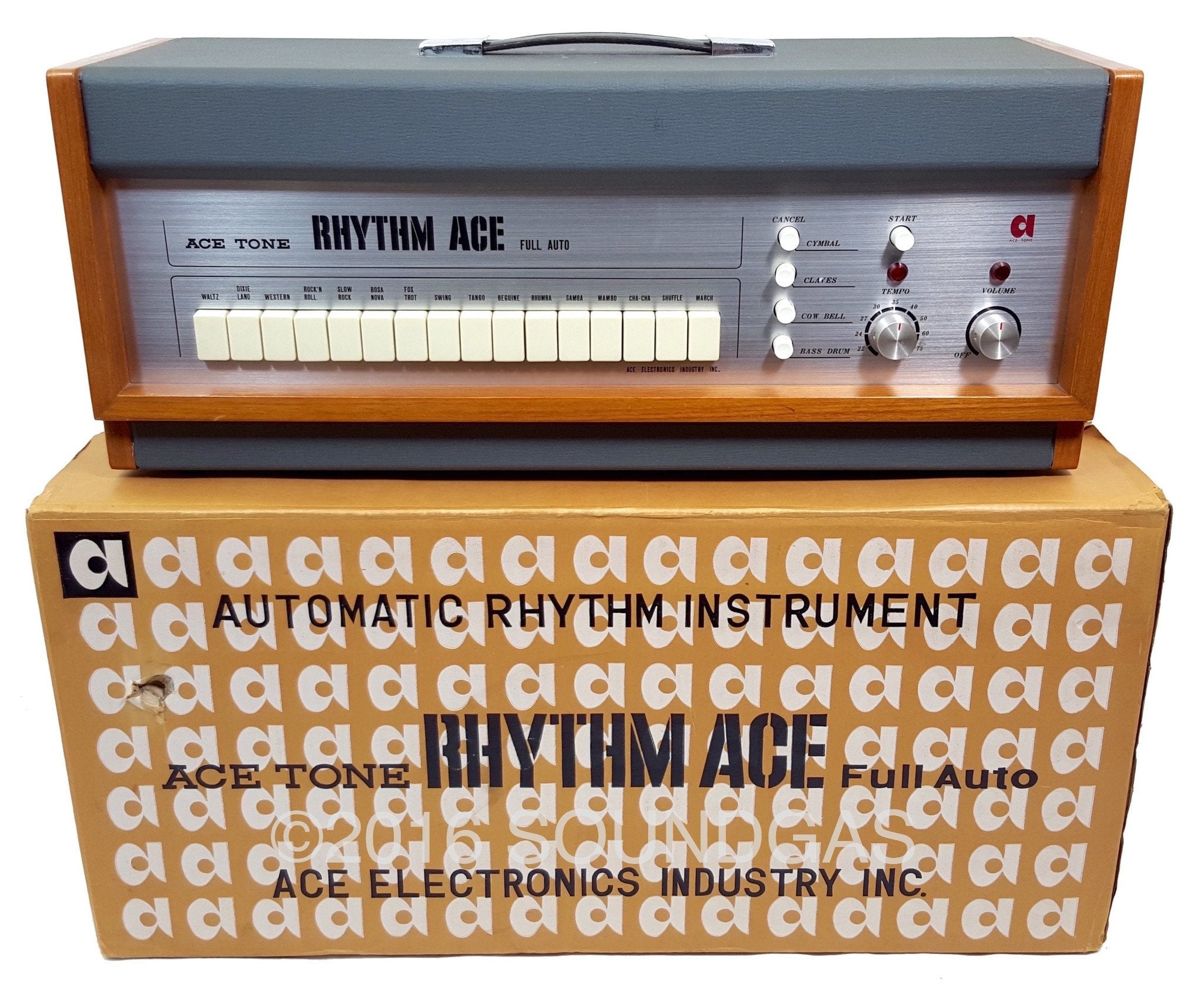 Ace Tone FR-8L おとなしく Rhythm Ace 1960s リズムマシーン