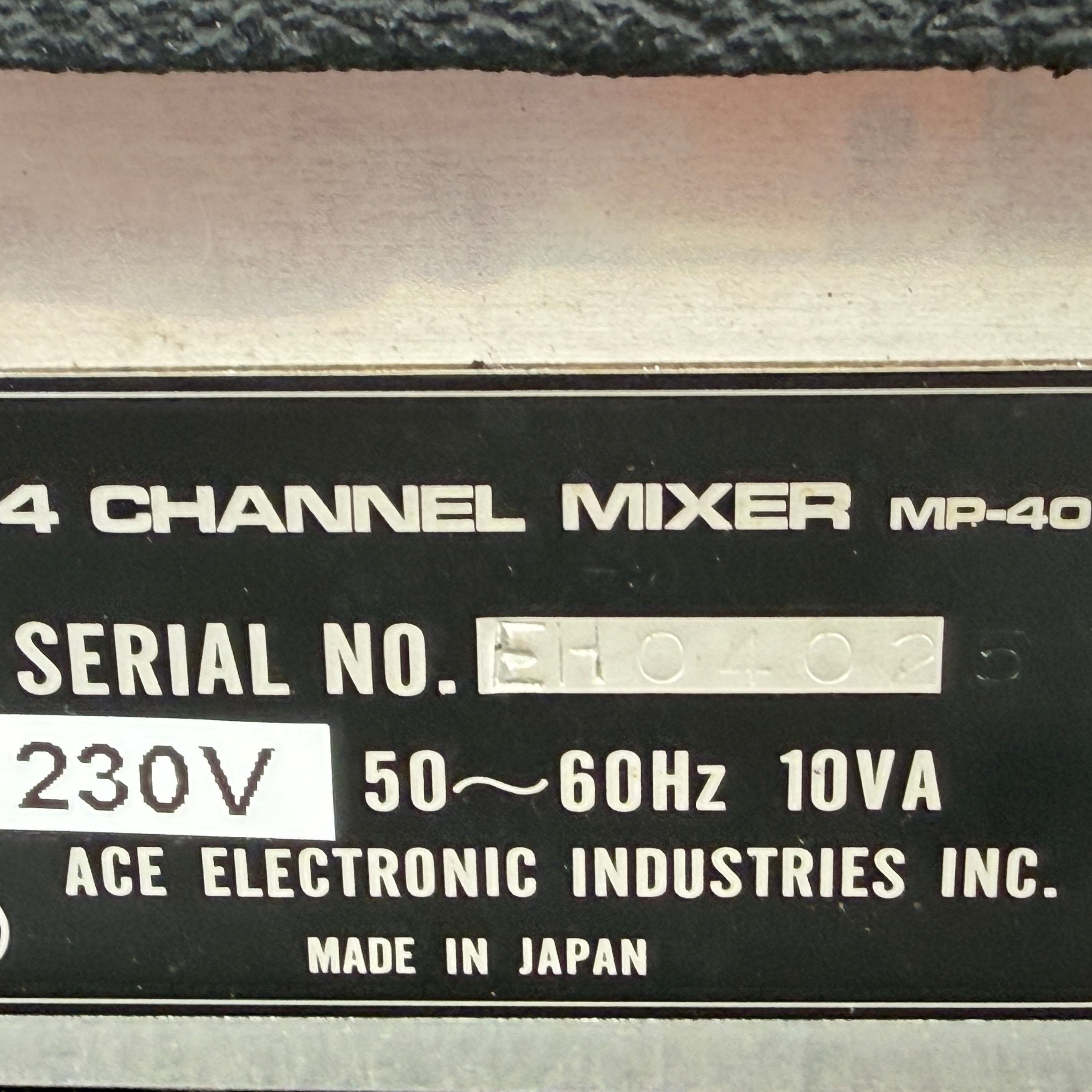 Ace Tone MP-40 Spring Reverb Mixer_6