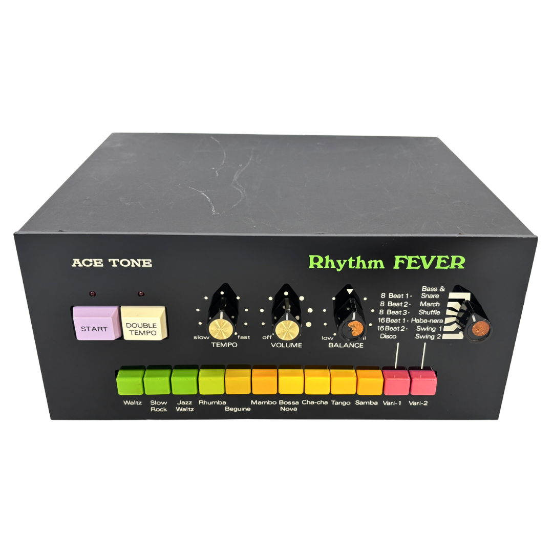 Ace Tone Rhythm Fever FR-106 - SN 8507499 serial plate front
