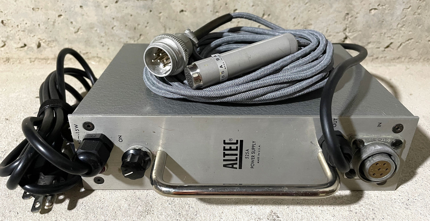 Altec 165 Tube Microphone System