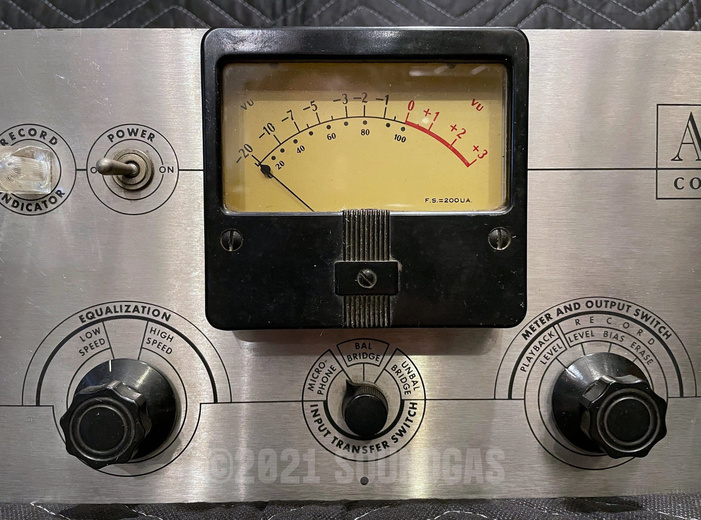 Ampex 351 Preamp