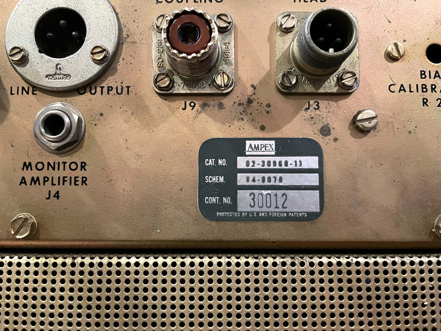 Ampex 351 Preamp Pair