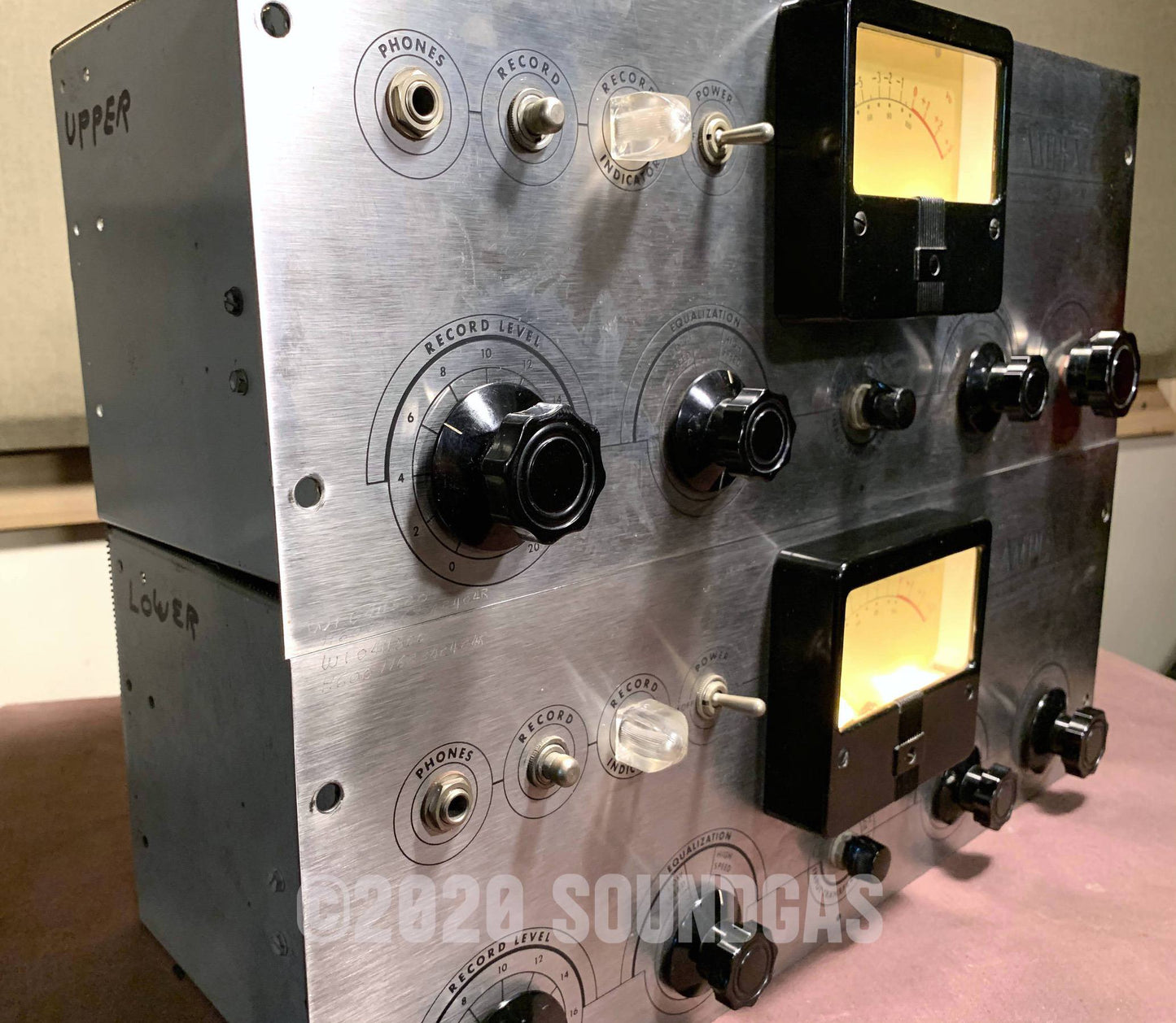 Ampex 351 Preamp Pair