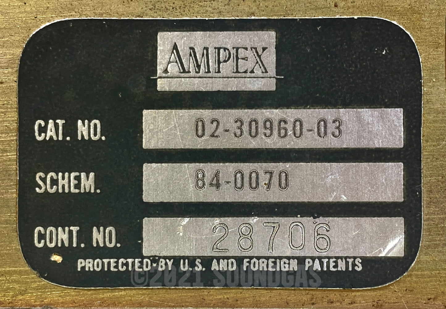 Ampex 351 Preamp