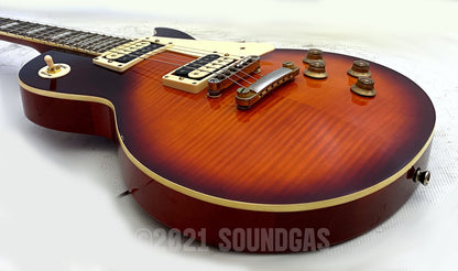 Aria Pro II Blitz Leopard - Les Paul Copy