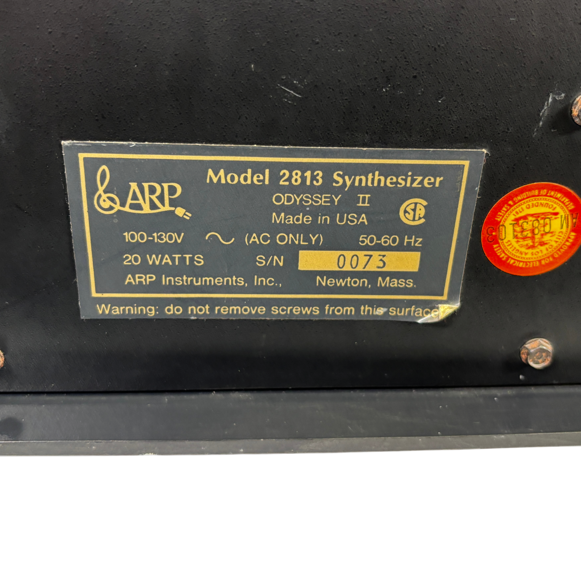 Arp Odyssey 2813 Serial (0073)