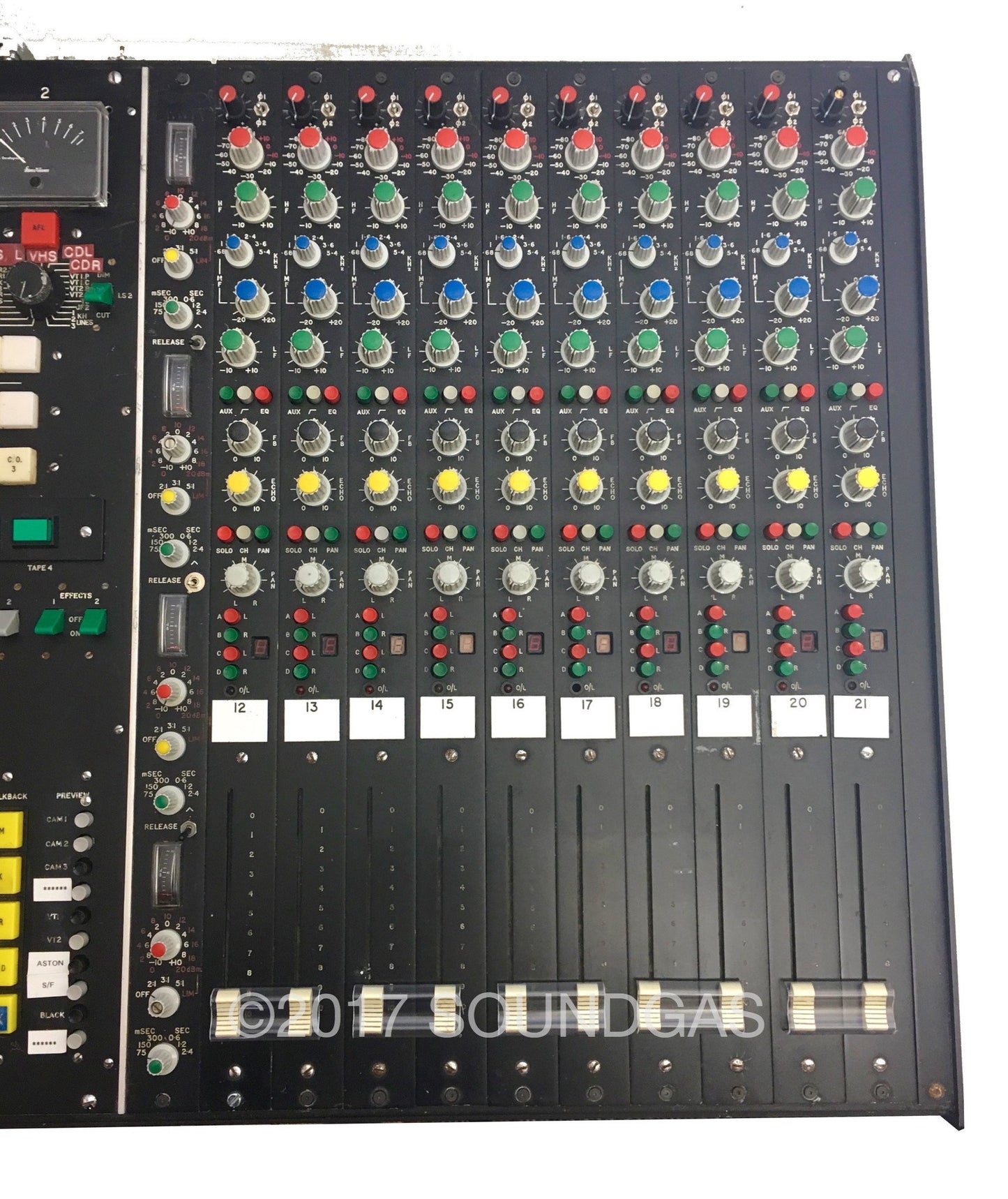 Audio Developments 21 Channel Mixing Desk - ex-BBC