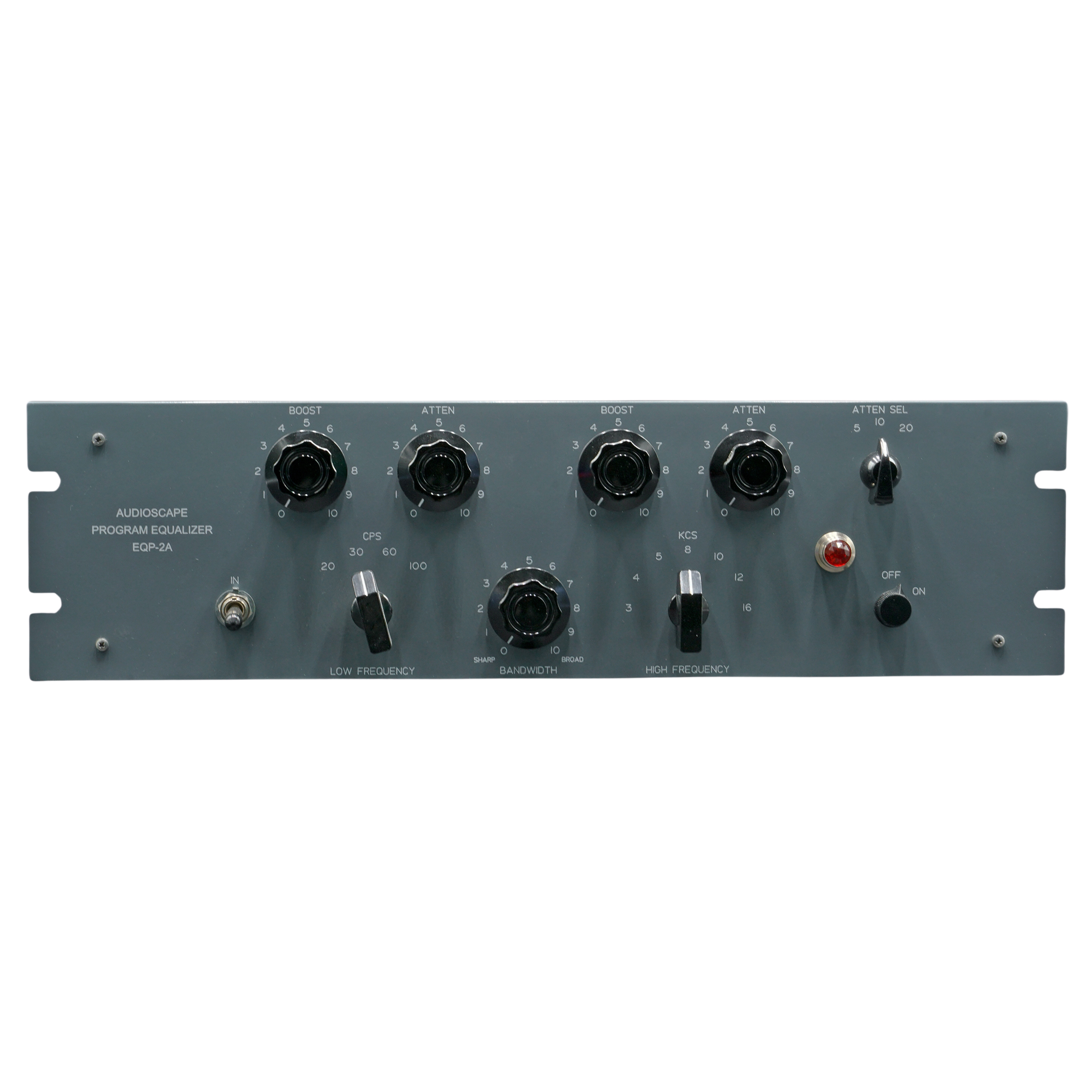 AudioScape EQP-2A Stereo Tube Equalizer