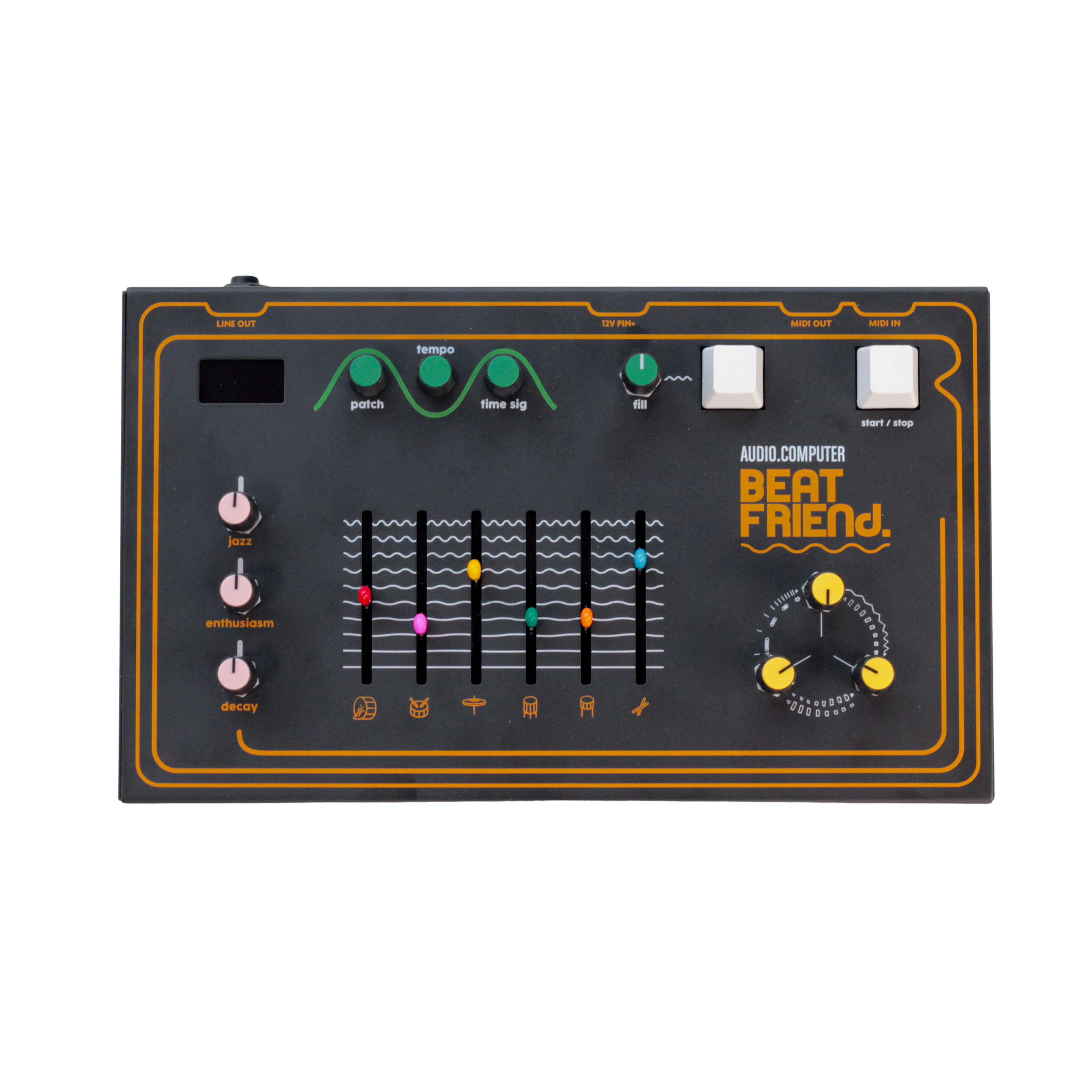 Audio Computer Beat Friend Analogue Drum Machine