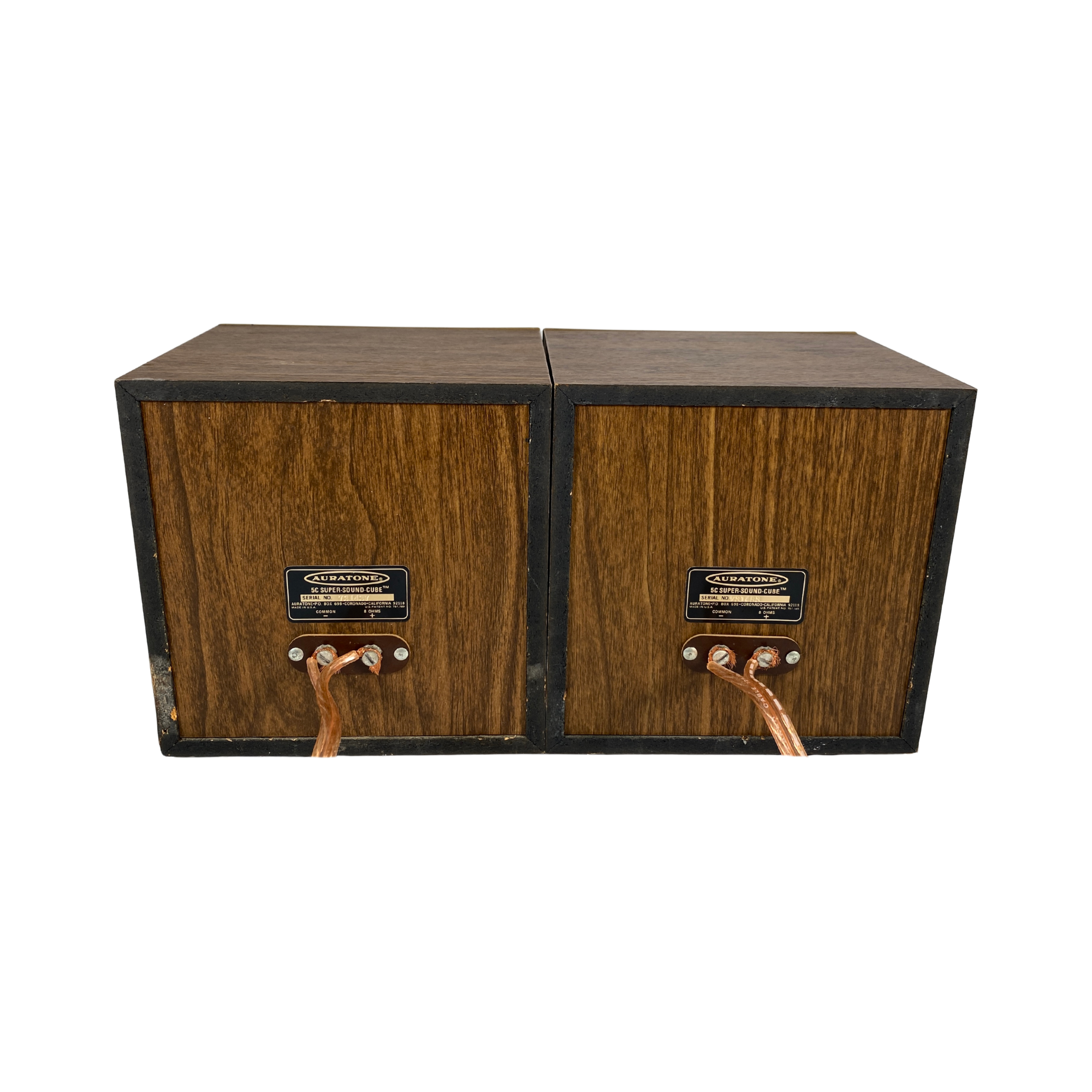 AuraTone 5C Super-Sound Cube Pair (Serials 731483/731437) FOR SALE AuraTone 5C Super-Sound Cube Pair (Serials 731483/731437) FOR SALE