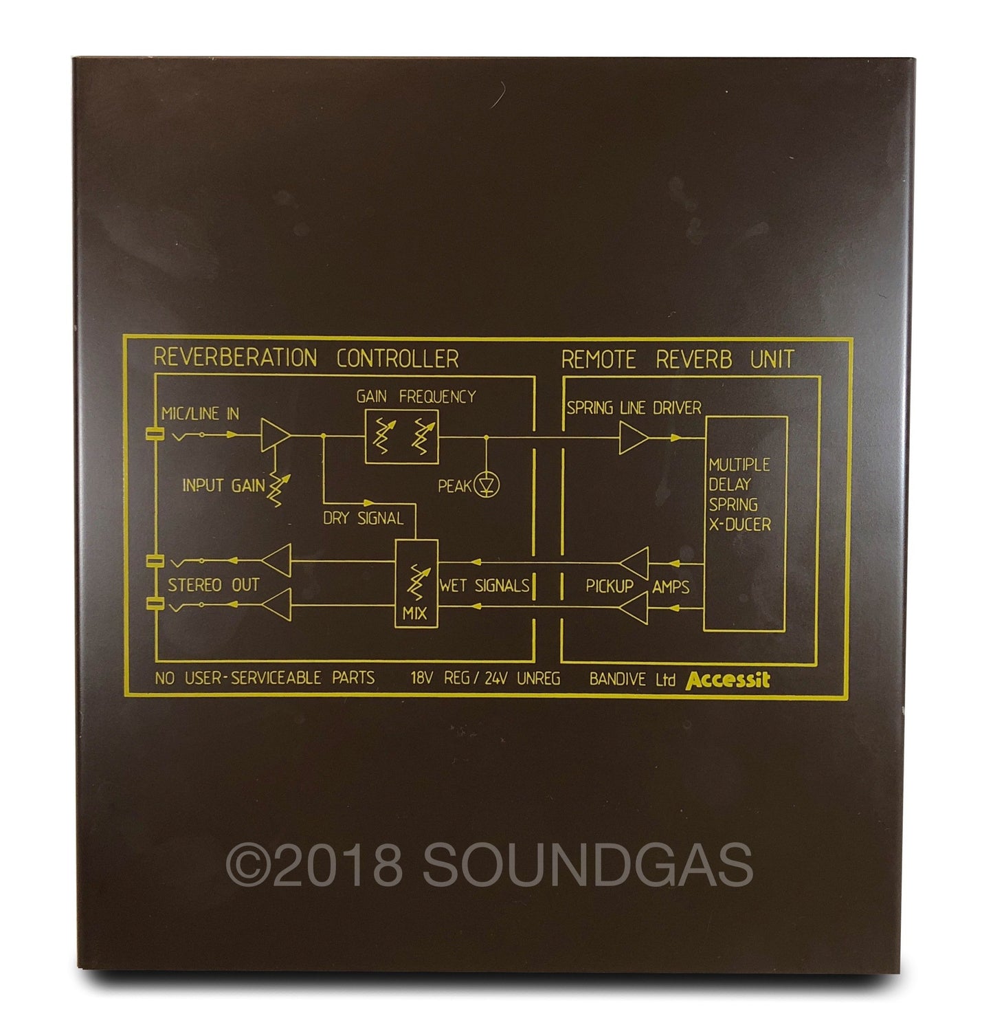 Bandive Accessit Stereo Spring Reverb