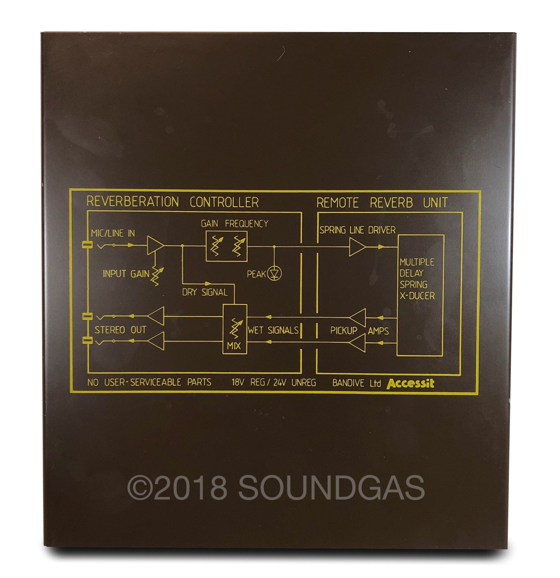 Bandive Accessit Stereo Spring Reverb