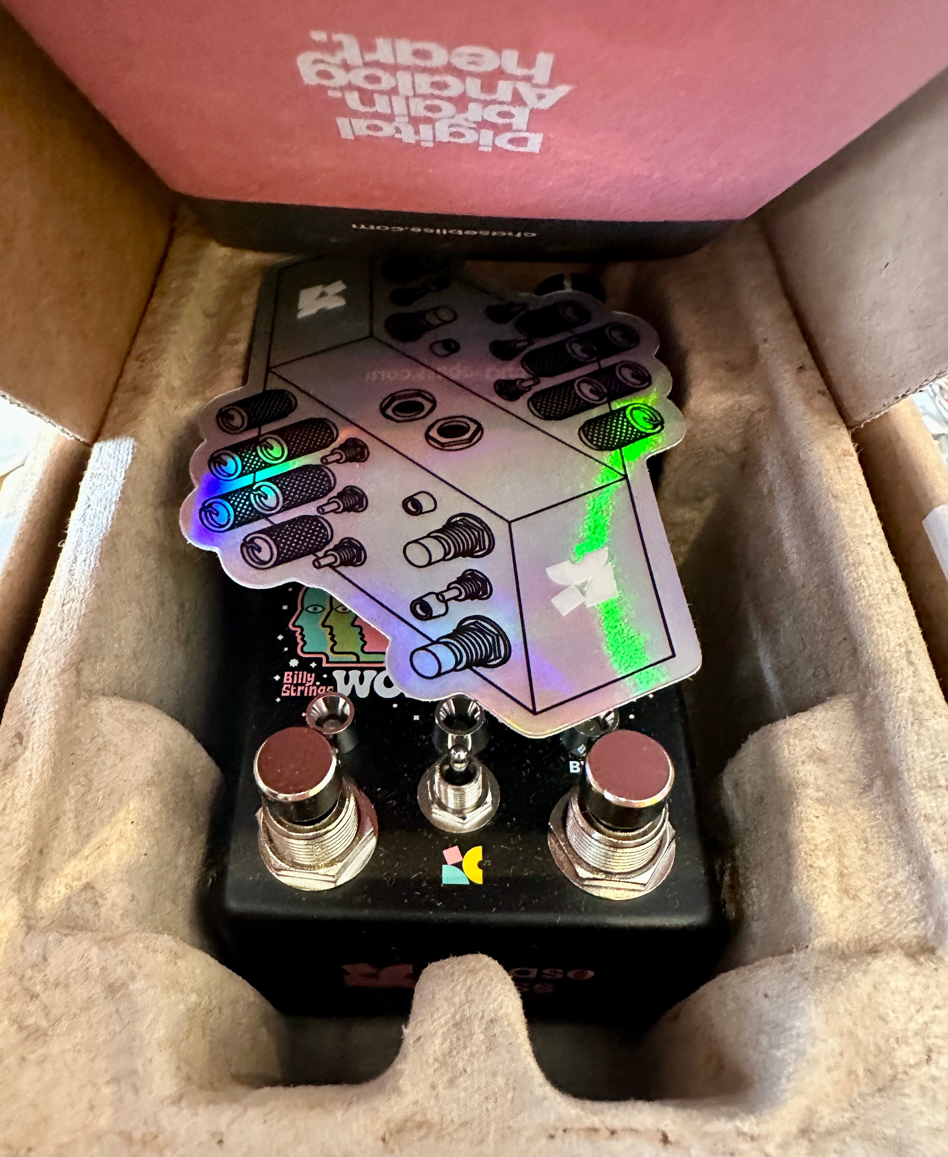 wombtone pedal Chase Bliss Audio Billy Strings Wombtone Phaser
