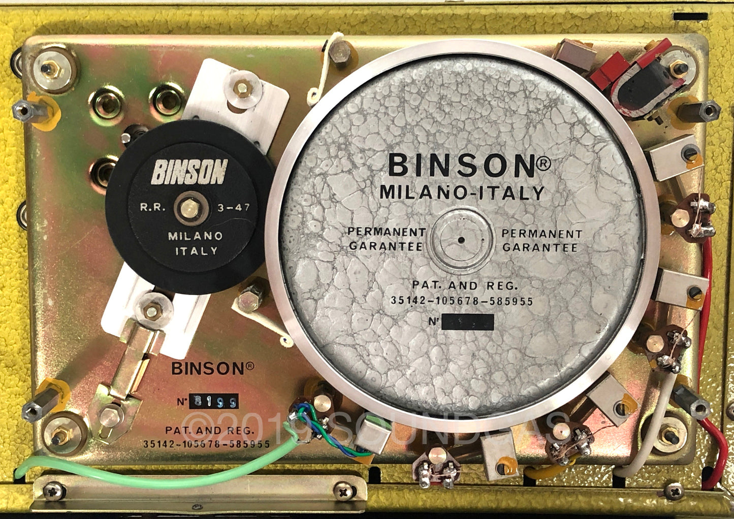 Binson Echorec 2º T7E Super-Slow Varispeed